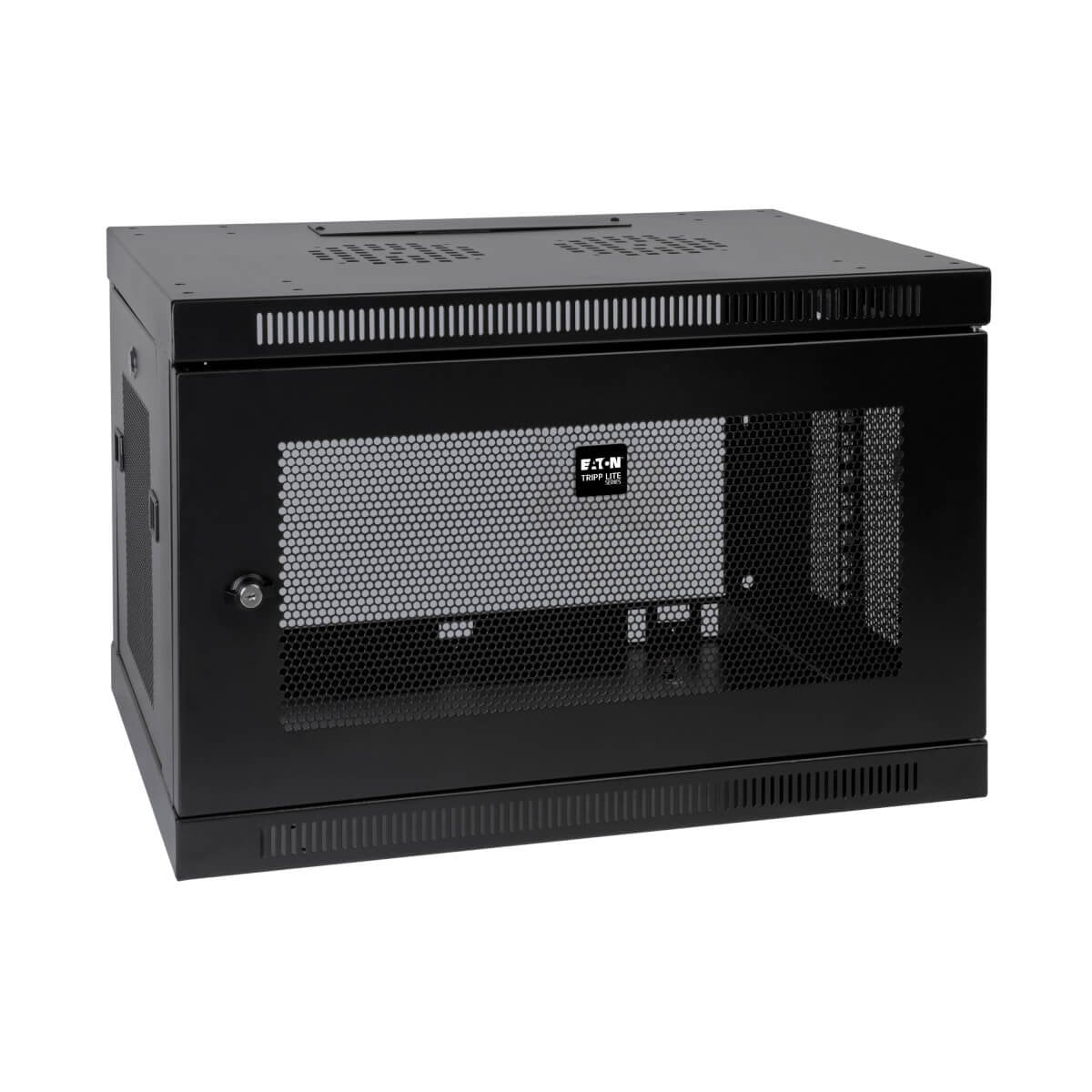EAN 0037332160744 - Tripp Lite SRW9U armario rack Bastidor de pared Negro imagen 1