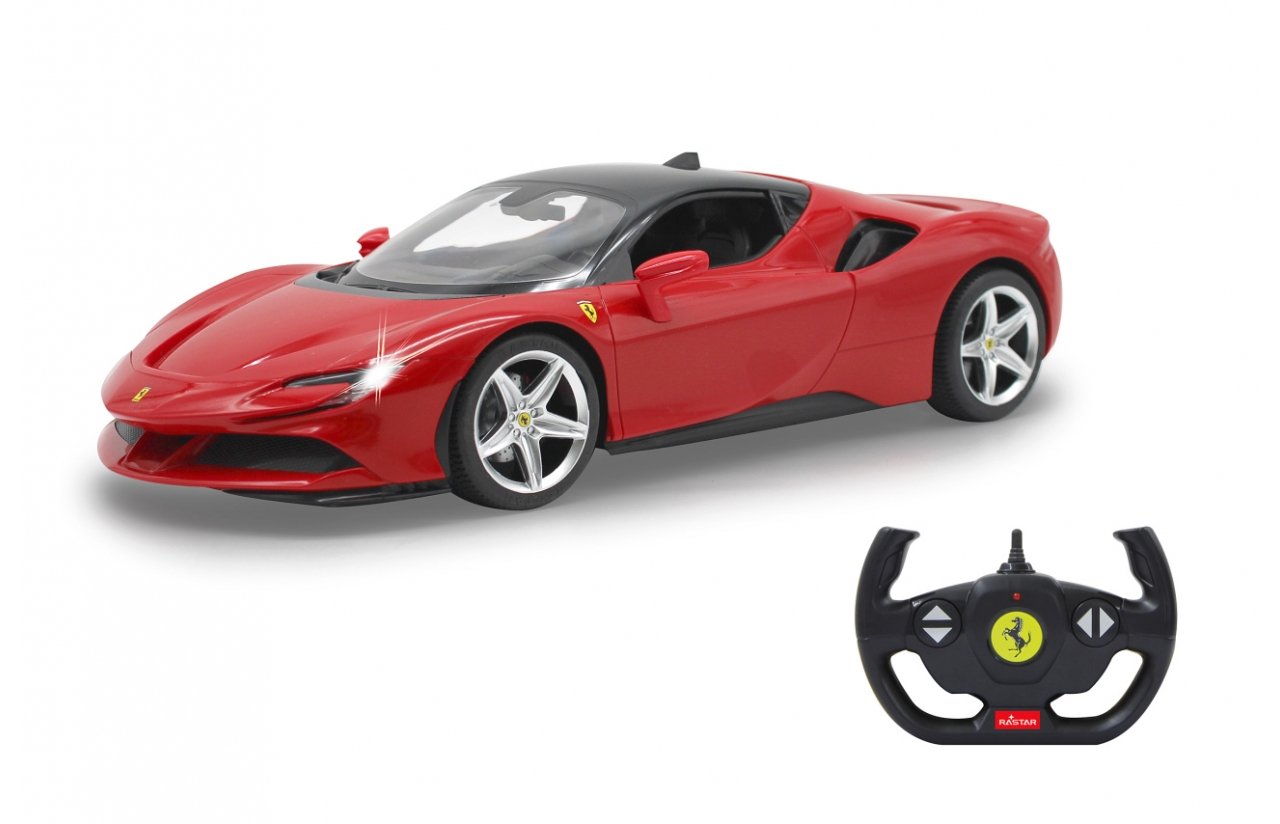 Jamara Ferrari Sf90 Stradale 1:14 2,4ghz Rojo 6+