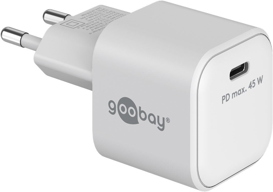 EAN 4040849653322 - Goobay 65332 cargador de dispositivo móvil Auriculares, Teléfono móvil, Portátil Blanco Corriente alterna imagen 1