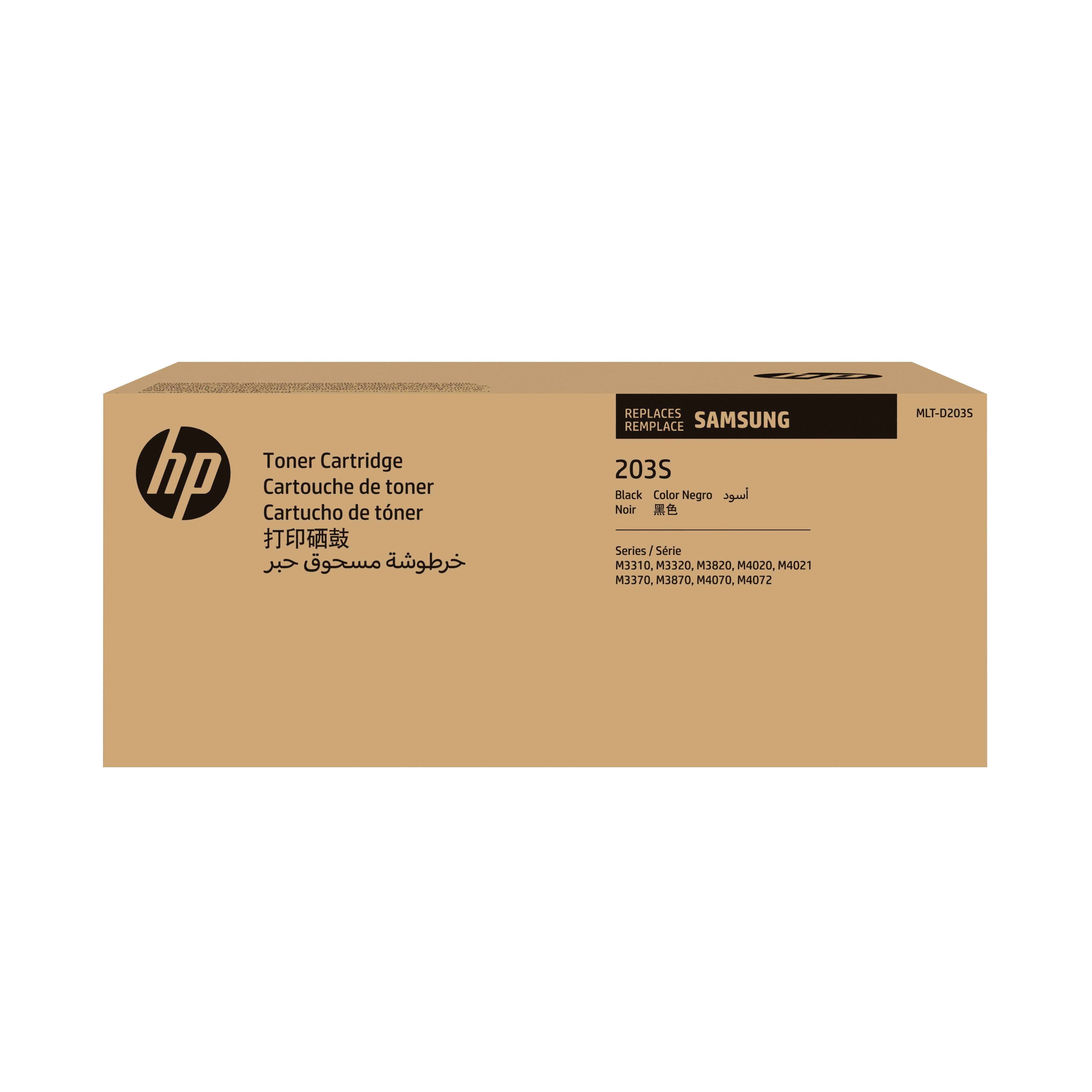 EAN 0191628482719 - Samsung MLT-D203S Black Original Toner Cartridge cartucho de tóner 1 pieza(s) imagen 1