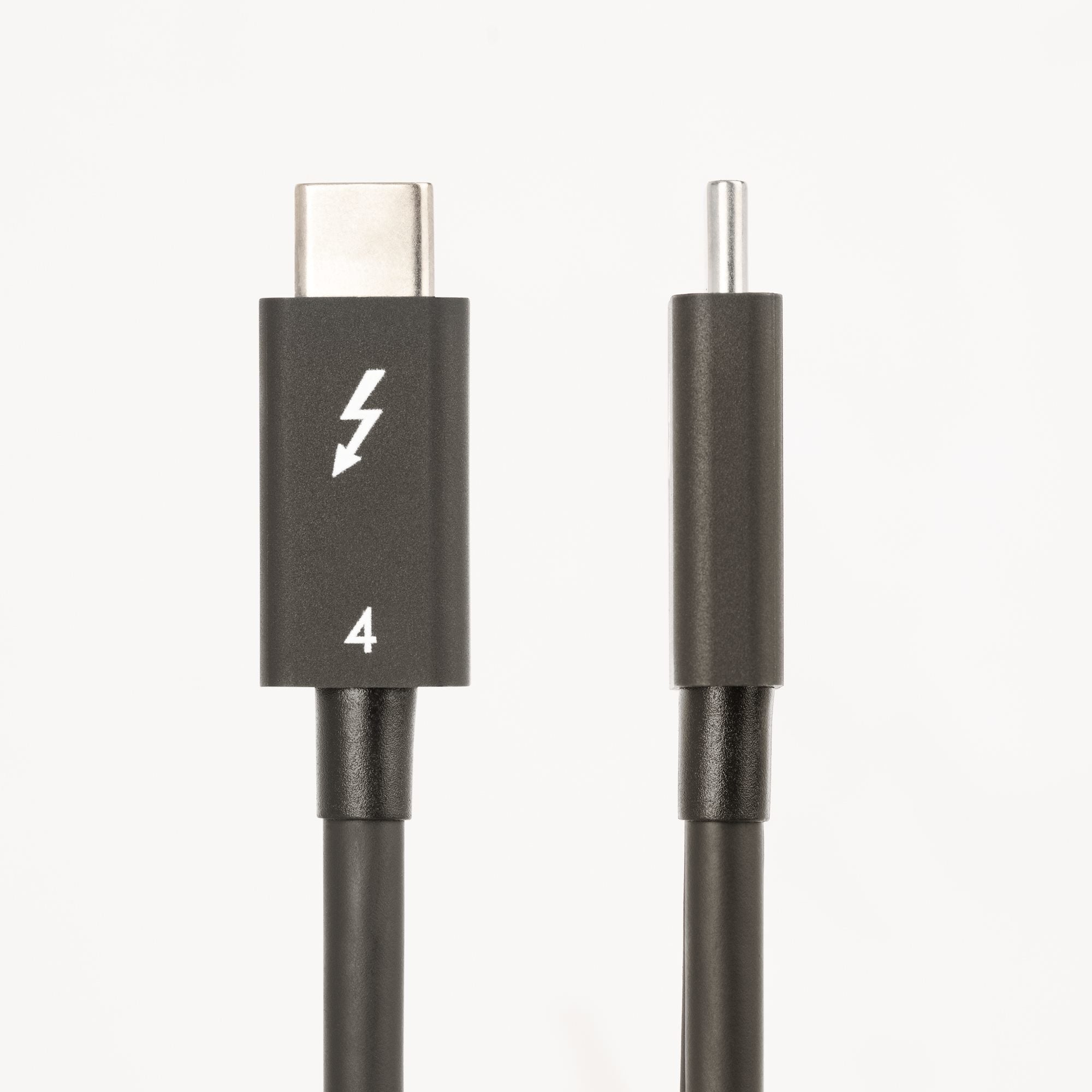 Startech.Com Cable De 0,5m Thunderbolt 4 - 40gbps - Pd 100w - Vídeo 4k/8k - Cable Thunderbolt 4 Con Certificación Intel - Compatible Con Usb4/Thunderbolt 3/Usb 3.2/Usb Tipo C/Displayport