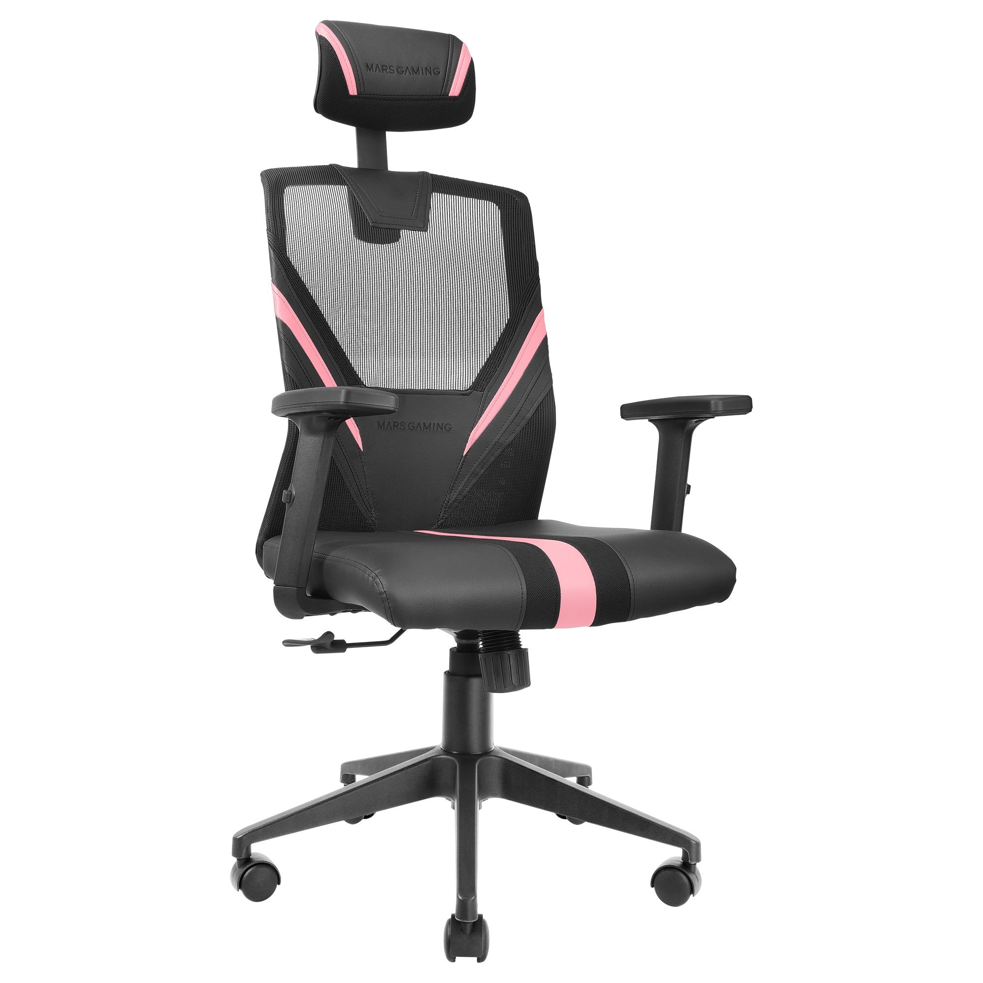 EAN 8435693102328 - Mars Gaming MGC-ERGO Silla para videojuegos universal Asiento acolchado Rosa, Negro imagen 1