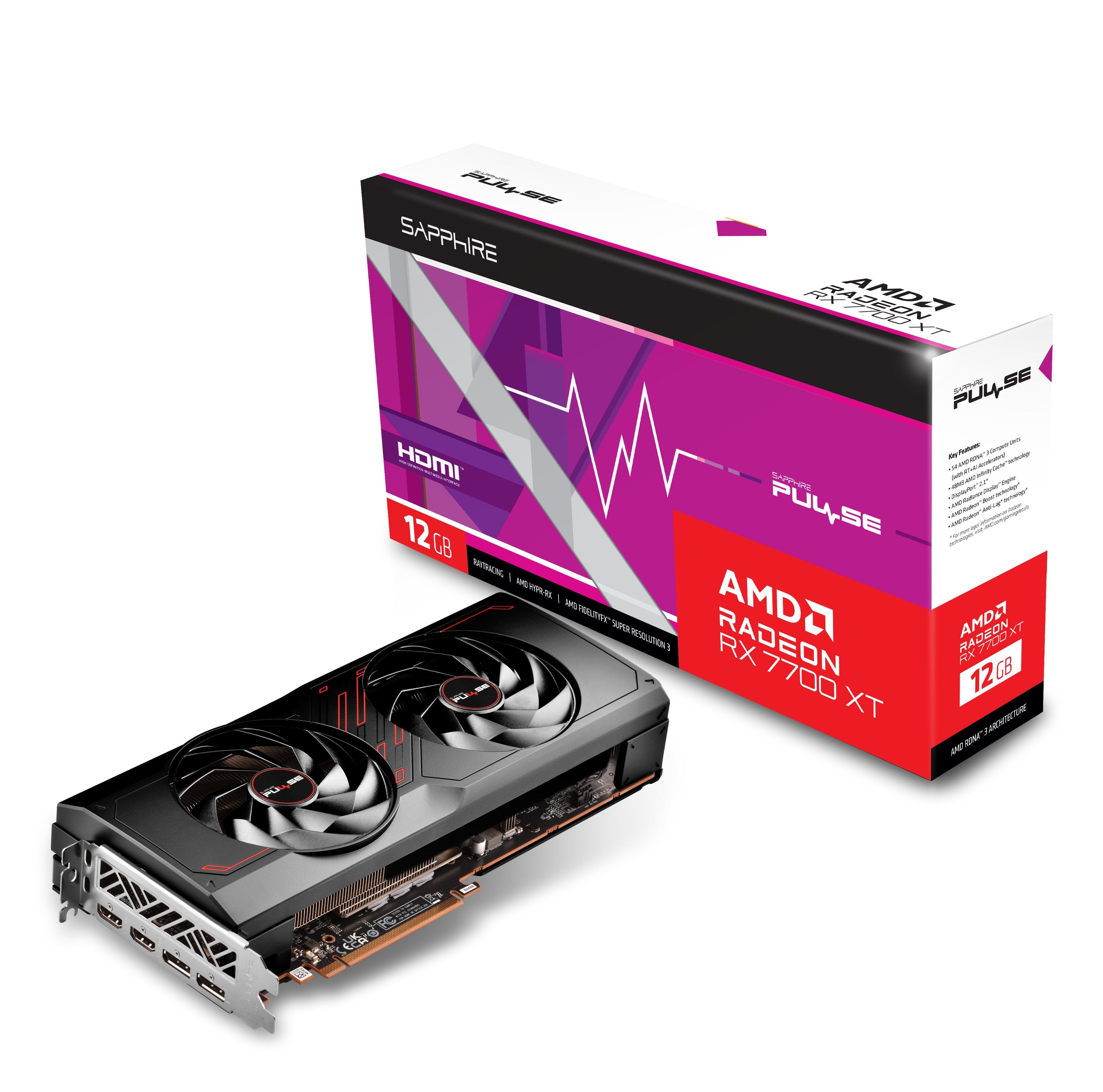 EAN 4895106294288 - Sapphire PULSE Radeon RX 7700 XT AMD 12 GB GDDR6 imagen 3