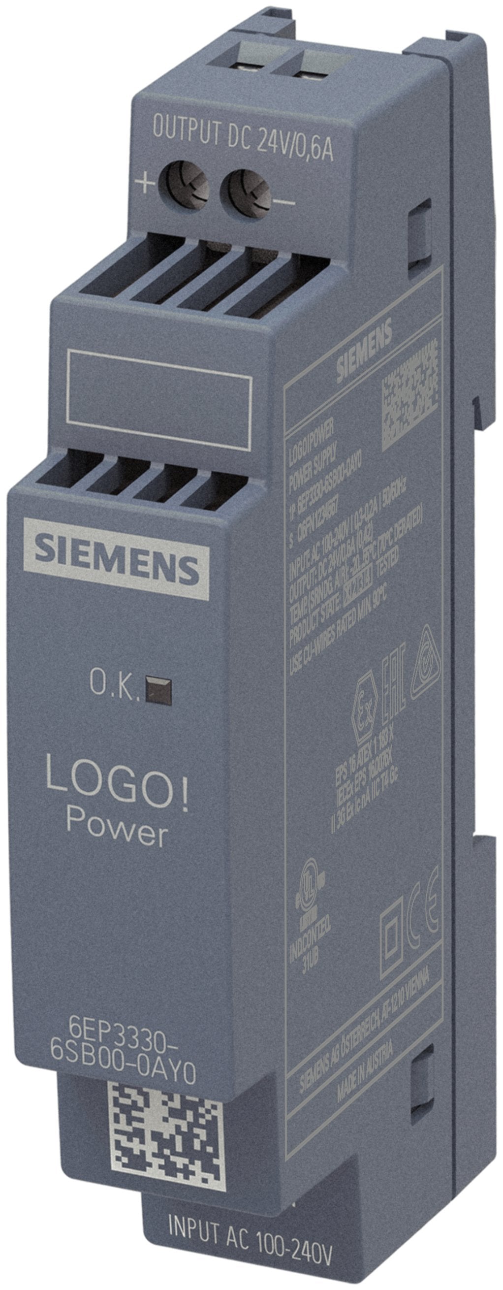 Siemens Logo Power 0.6a - Logo! Alimentación 0.6 A