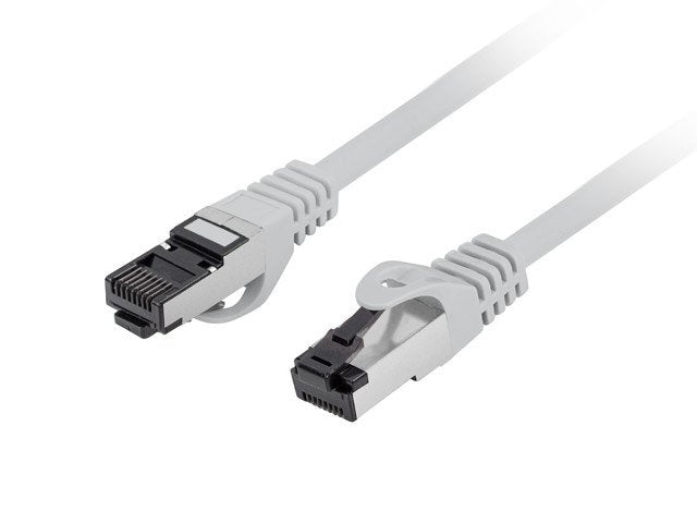 Cable De Red Lanberg Cat.8.1 S/Ftp Lszh Cu 5m Gris Fluke Passed
