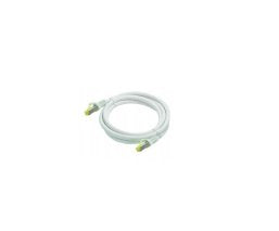 Python Cable De Red M. Cat.7 Rohcable Nylongefl. Weiss 30m