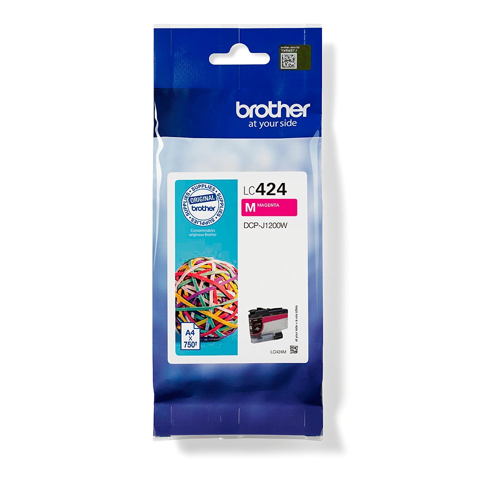 Tinta Original Brother Lc424m Magenta