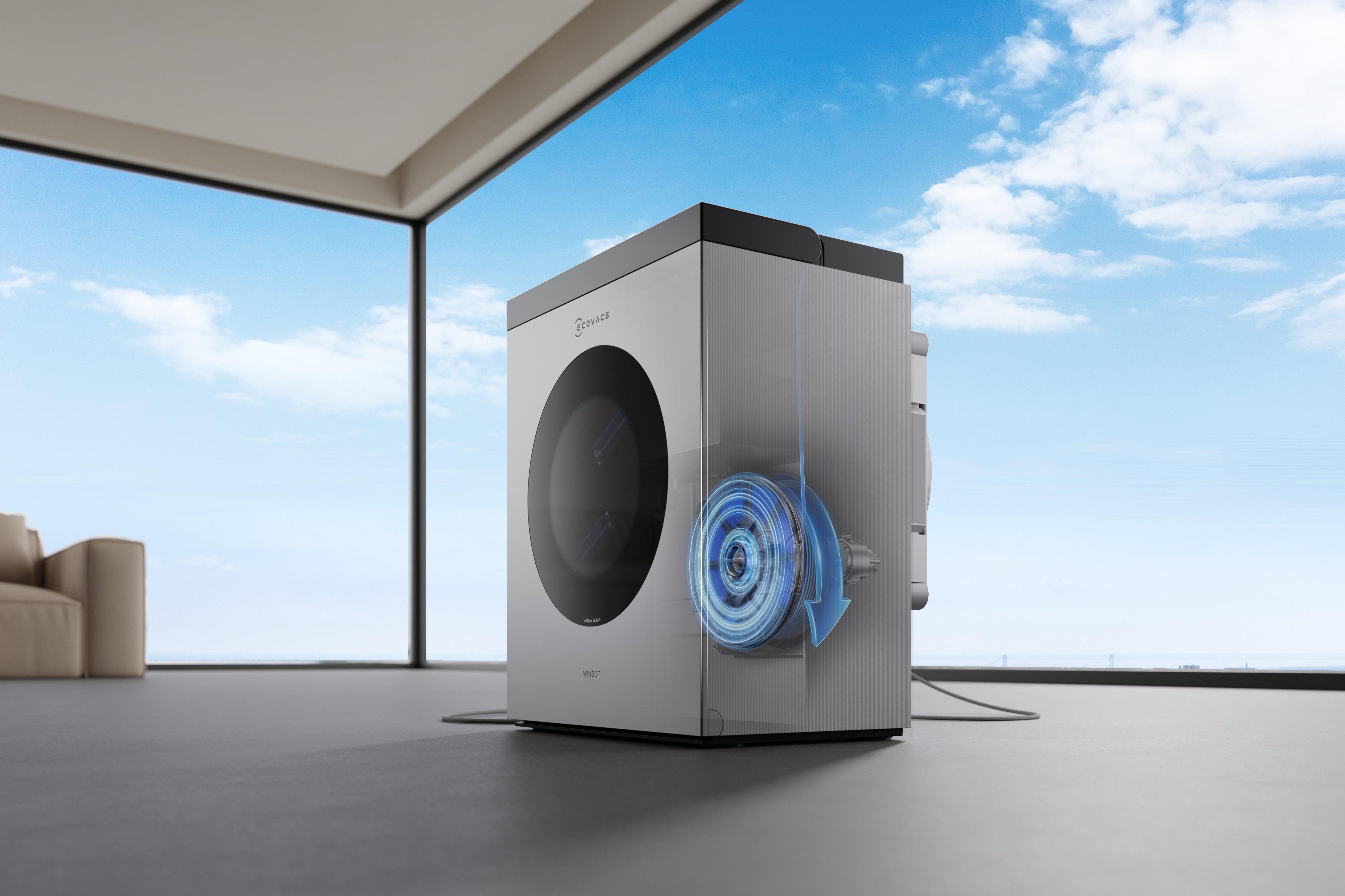 Ecovacs Winbot Silver W3 Omni (Winbot W3 Omni)