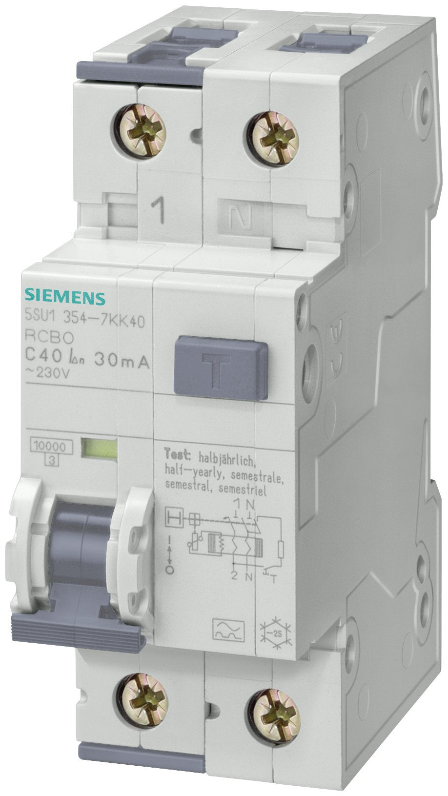 Siemens Fi-Ls Schalter 5su13546kk16 B 2x16a-0,03a 10ka