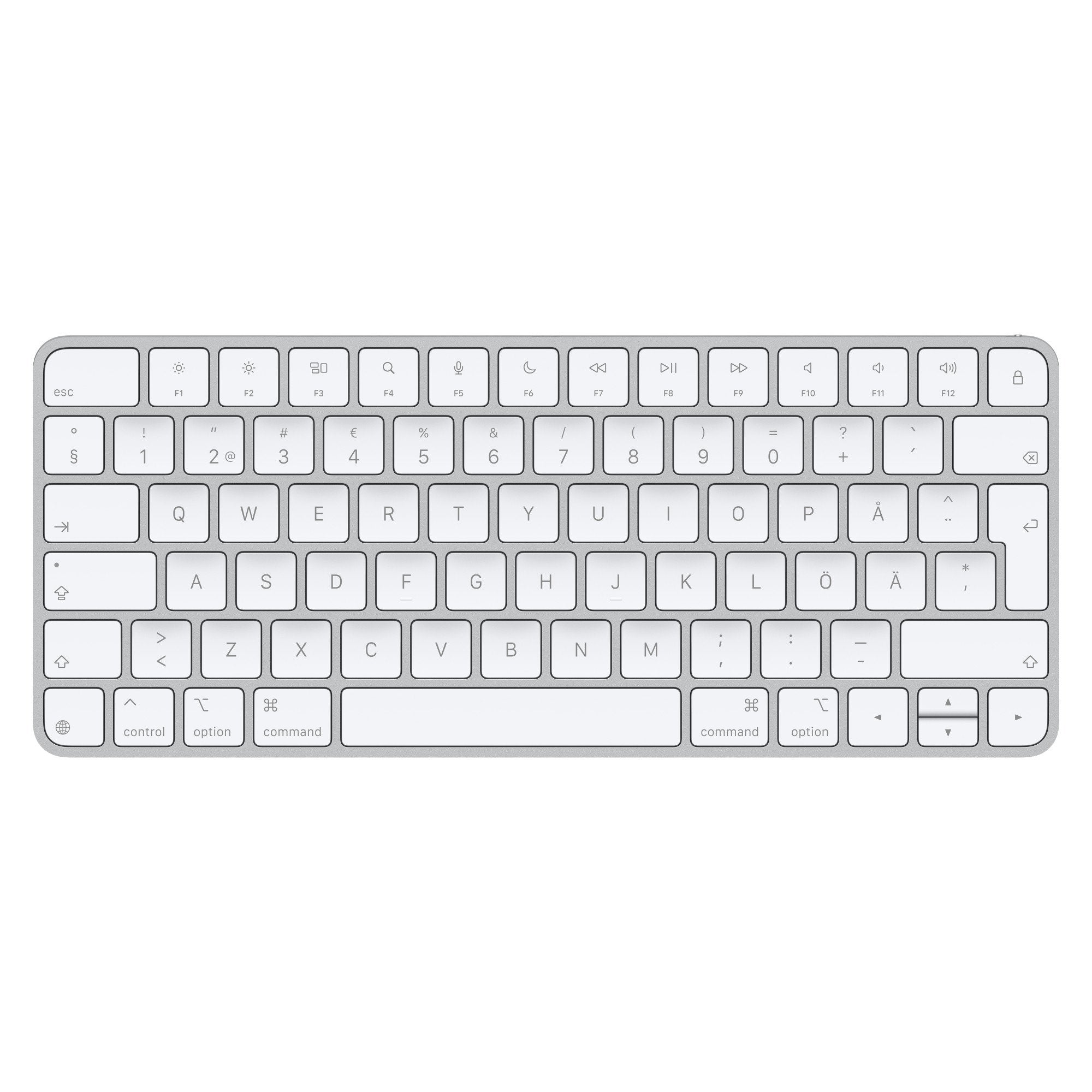 EAN 195949634598 - Apple Magic teclado Universal USB + Bluetooth QWERTY Finlandés, Sueco Blanco imagen 1