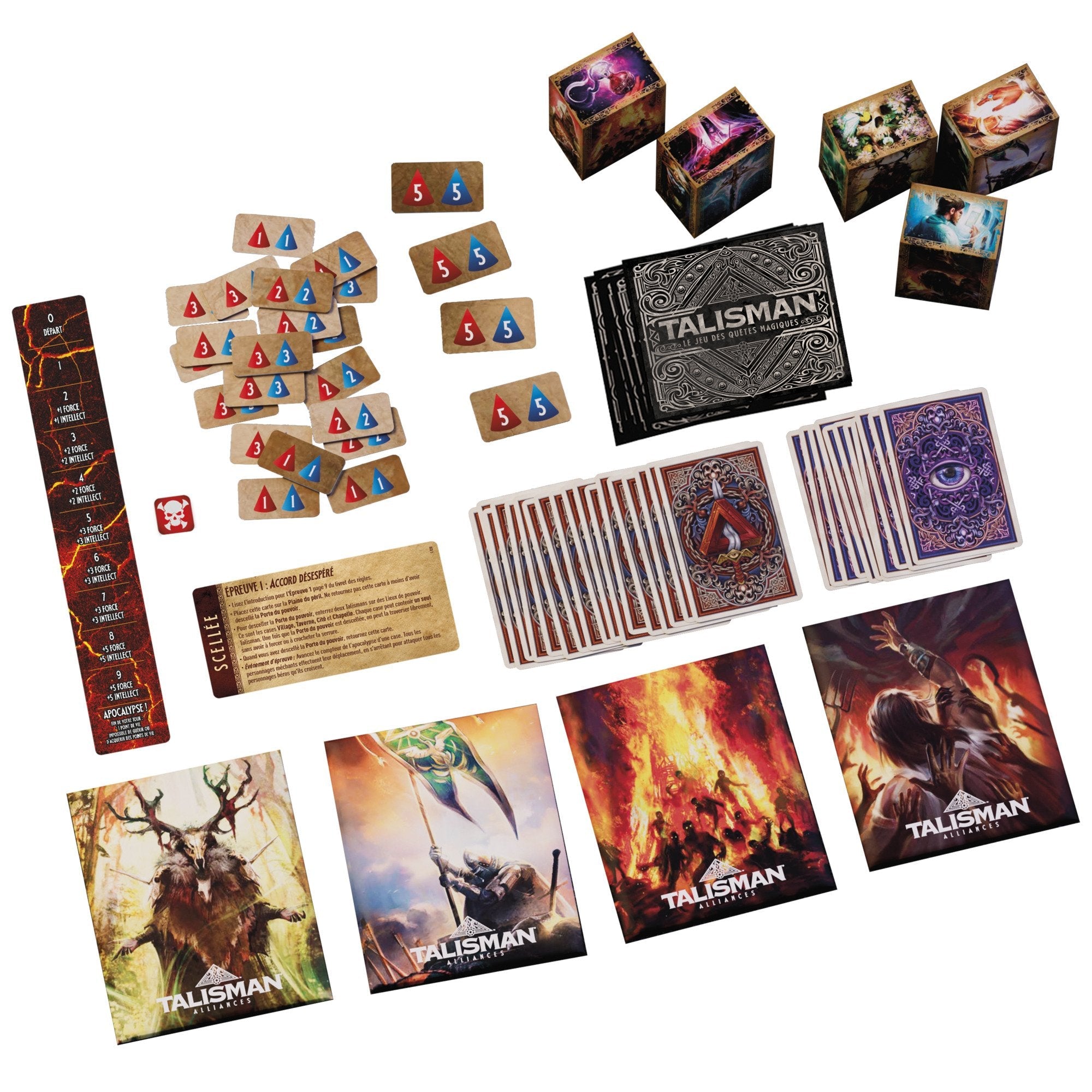 Expansion Juego De Mesa La Llamada Del Destino Talisman Alianzas Ingles