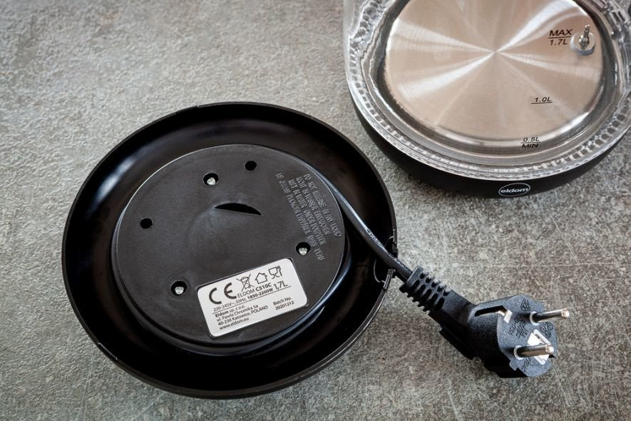 Hervidor De Agua Eldom C510c Lumi 1,7 L Negro 2200 W