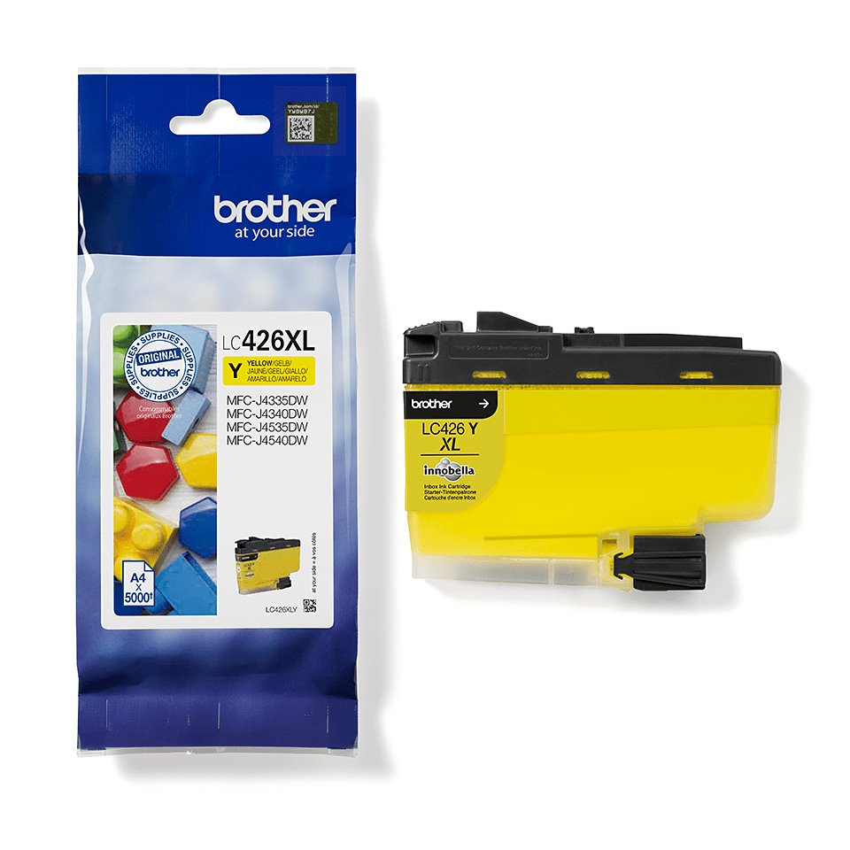 Tinta Original Brother Lc-426 Xl Alta Capacidad/ Amarillo