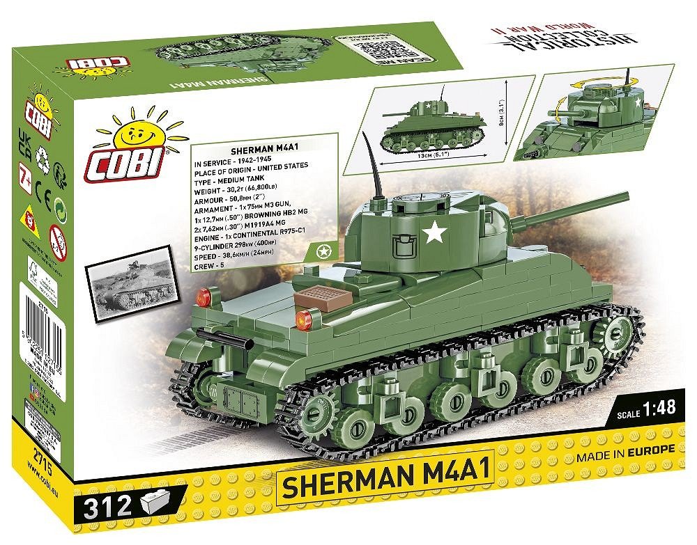 EAN 5902251027155 - COBI Sherman M4A1 imagen 7