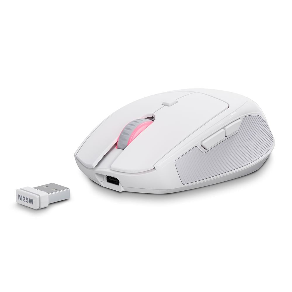 Ratón Sharkoon Officepal M25w Blanco 4044951039654