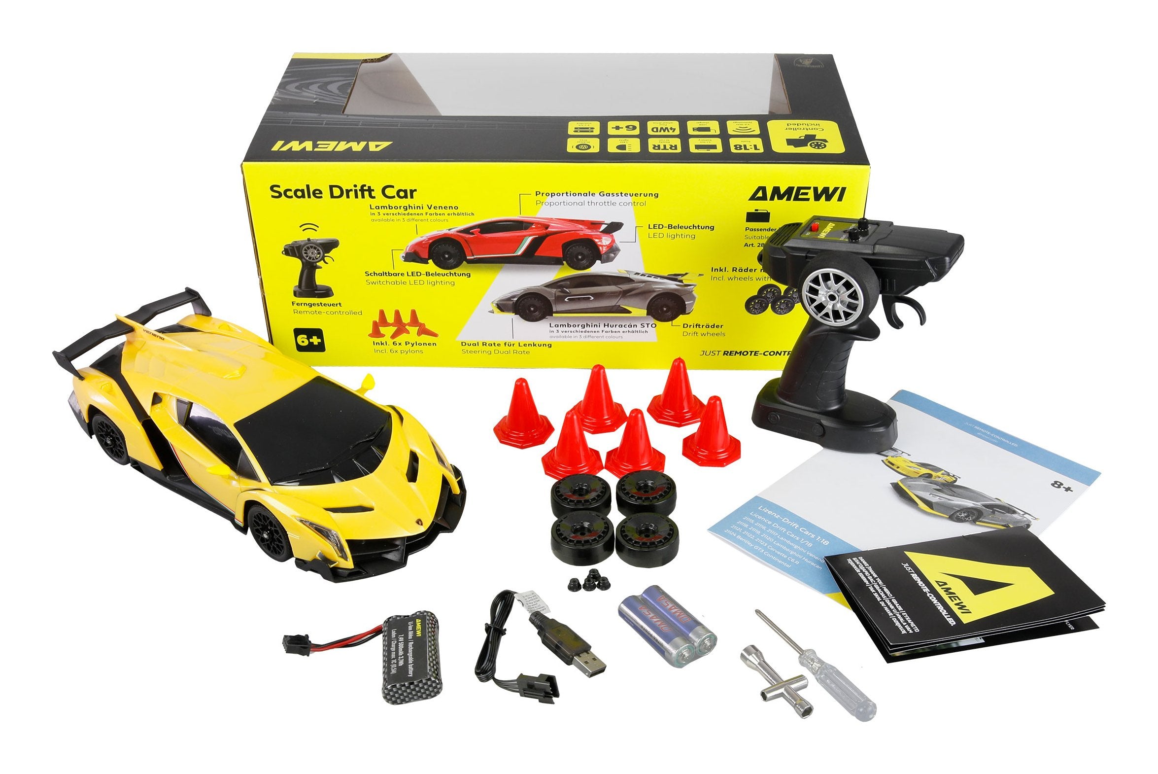 EAN 4262500342967 - Amewi 21115 modelo controlado por radio Coche de carreras Motor eléctrico 1:18 imagen 2
