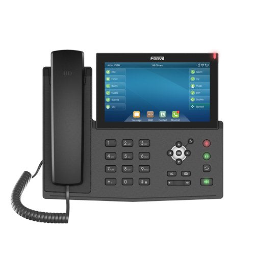 Teléfono Sip Fanvil X7 Negro