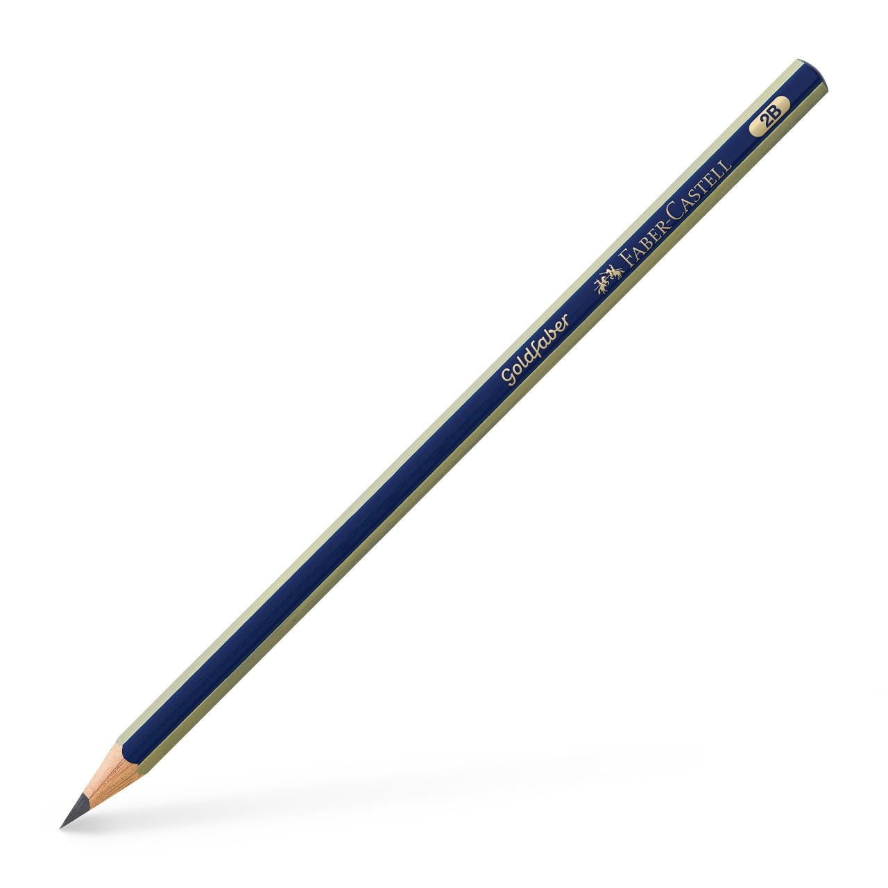 Faber Camell Bleimift Goldfaber 1221 2b 12er
