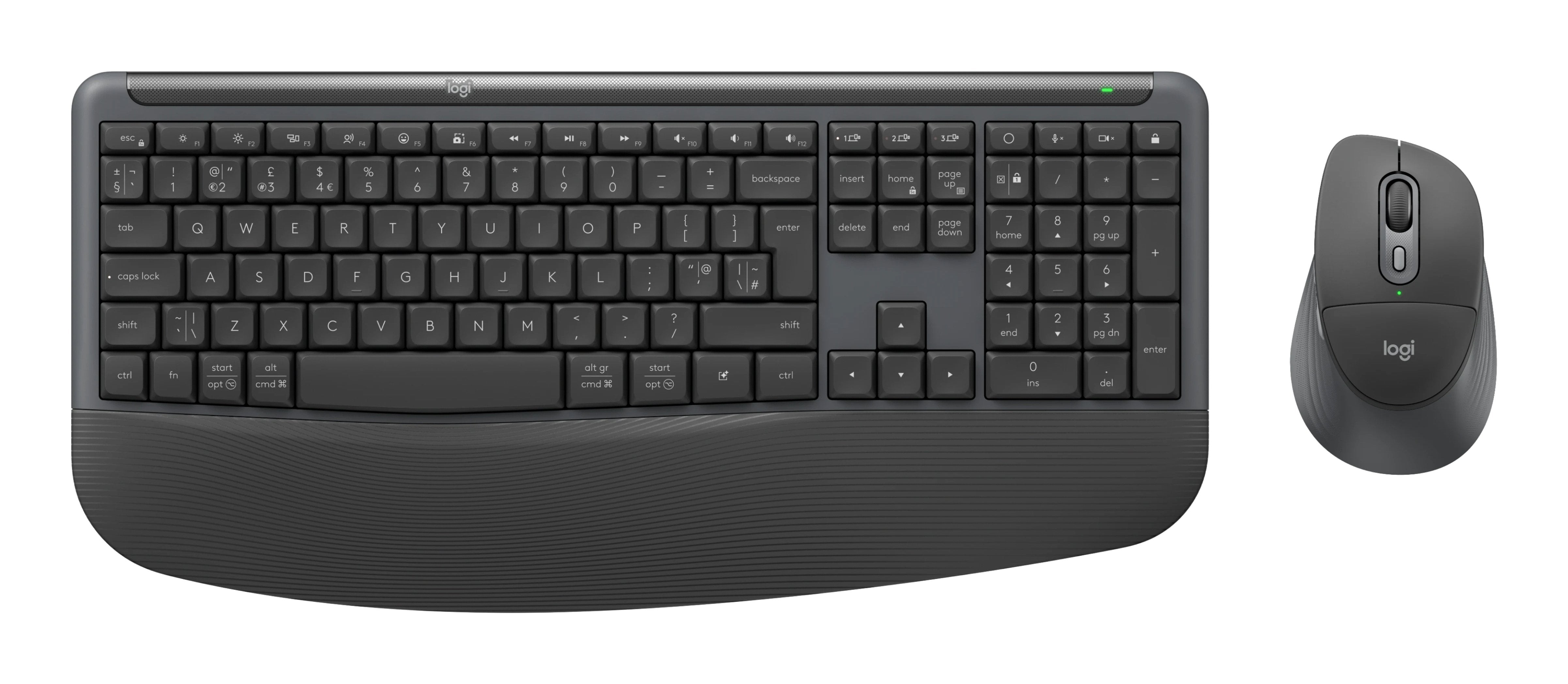 EAN 5099206134096 - Logitech Signature Comfort Plus Combo MK880 teclado Ratón incluido Universal RF Wireless + Bluetooth QWER imagen 1