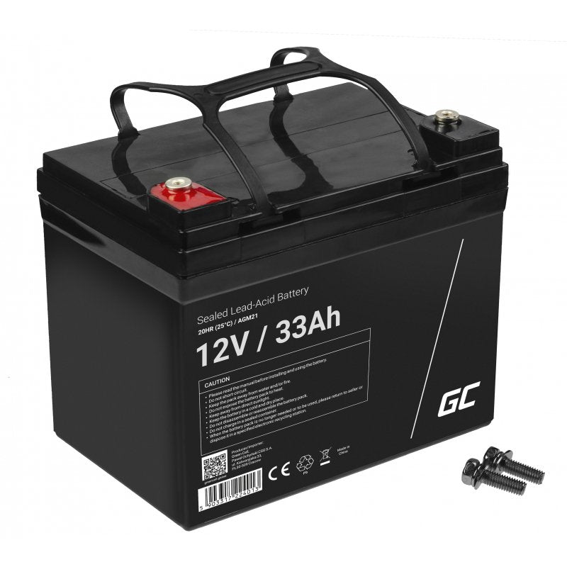 EAN 5903317224013 - Green Cell AGM21 batería para sistema ups Sealed Lead Acid (VRLA) 12 V 33 Ah imagen 1