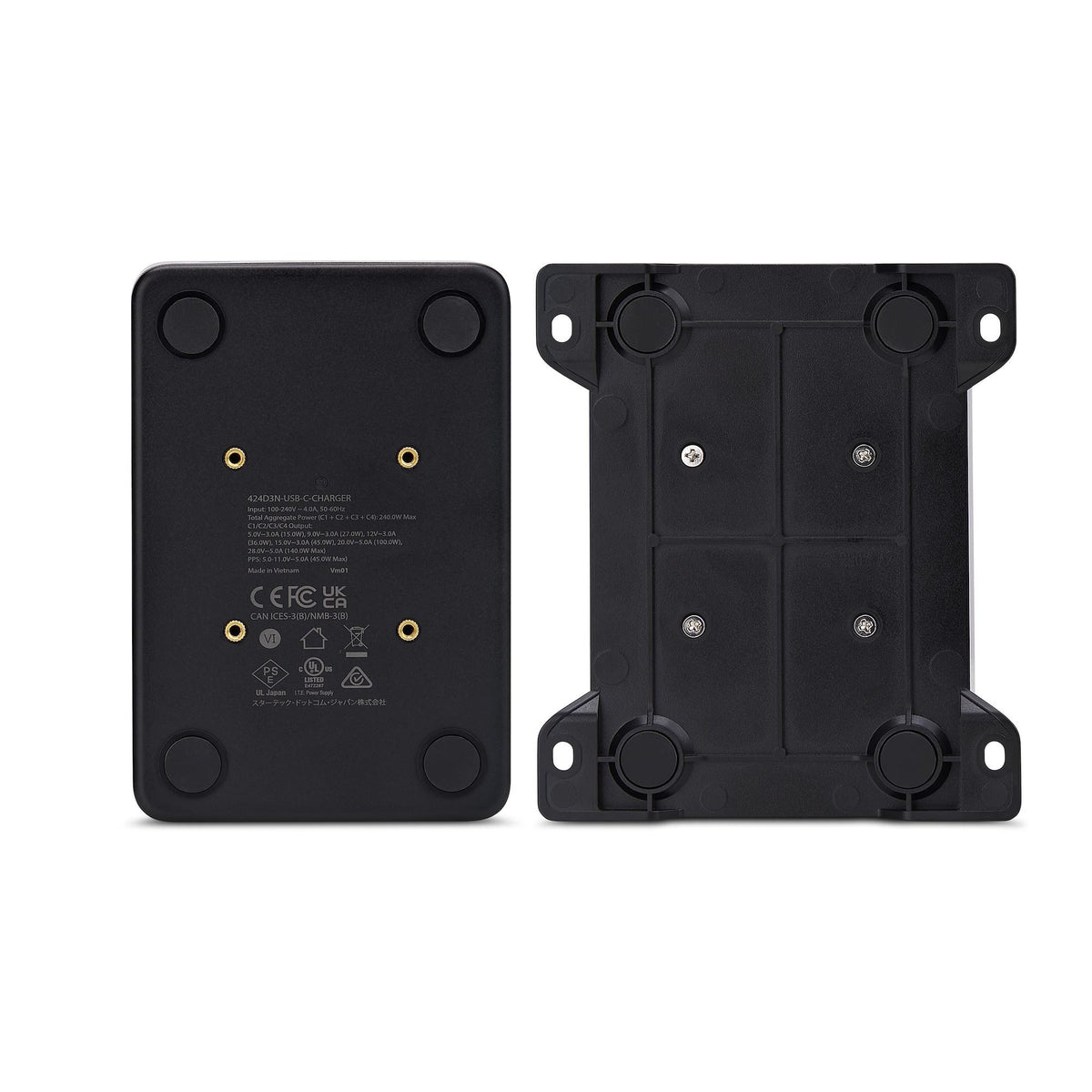 EAN 65030919654 - StarTech.com 424DEU-USB-C-CHARGER cargador de dispositivo móvil Universal Gris Corriente alterna Carga rápi imagen 5