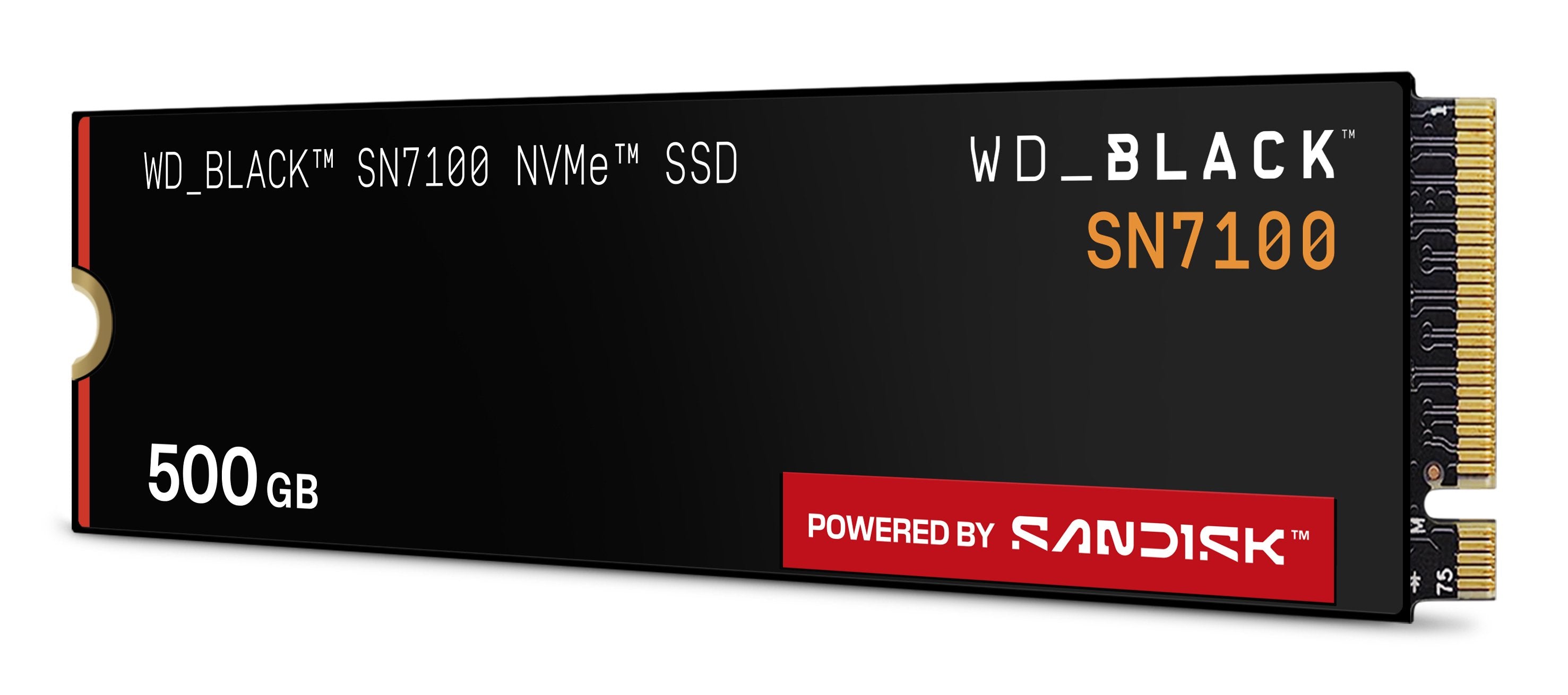 EAN 0718037893662 - SanDisk Black WD_BLACK SN7100 NVMe 500 GB M.2 PCI Express 4.0 imagen 3