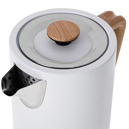 EAN 5903887808668 - Adler AD 1347W tetera eléctrica 1,5 L 2200 W Blanco, Madera imagen 4