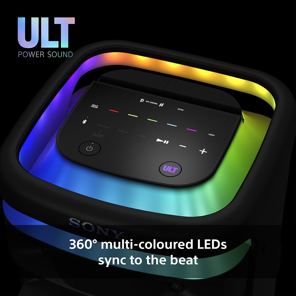 Altavoz Para Fiesta Sony Srsult1000 Bt Negro