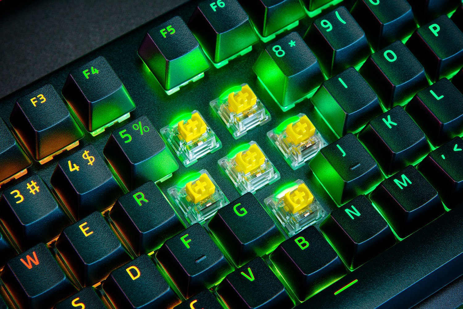 EAN 8887910072189 - Razer BlackWidow V4 Pro teclado Juego USB QWERTY Internacional de EE.UU. Negro imagen 11
