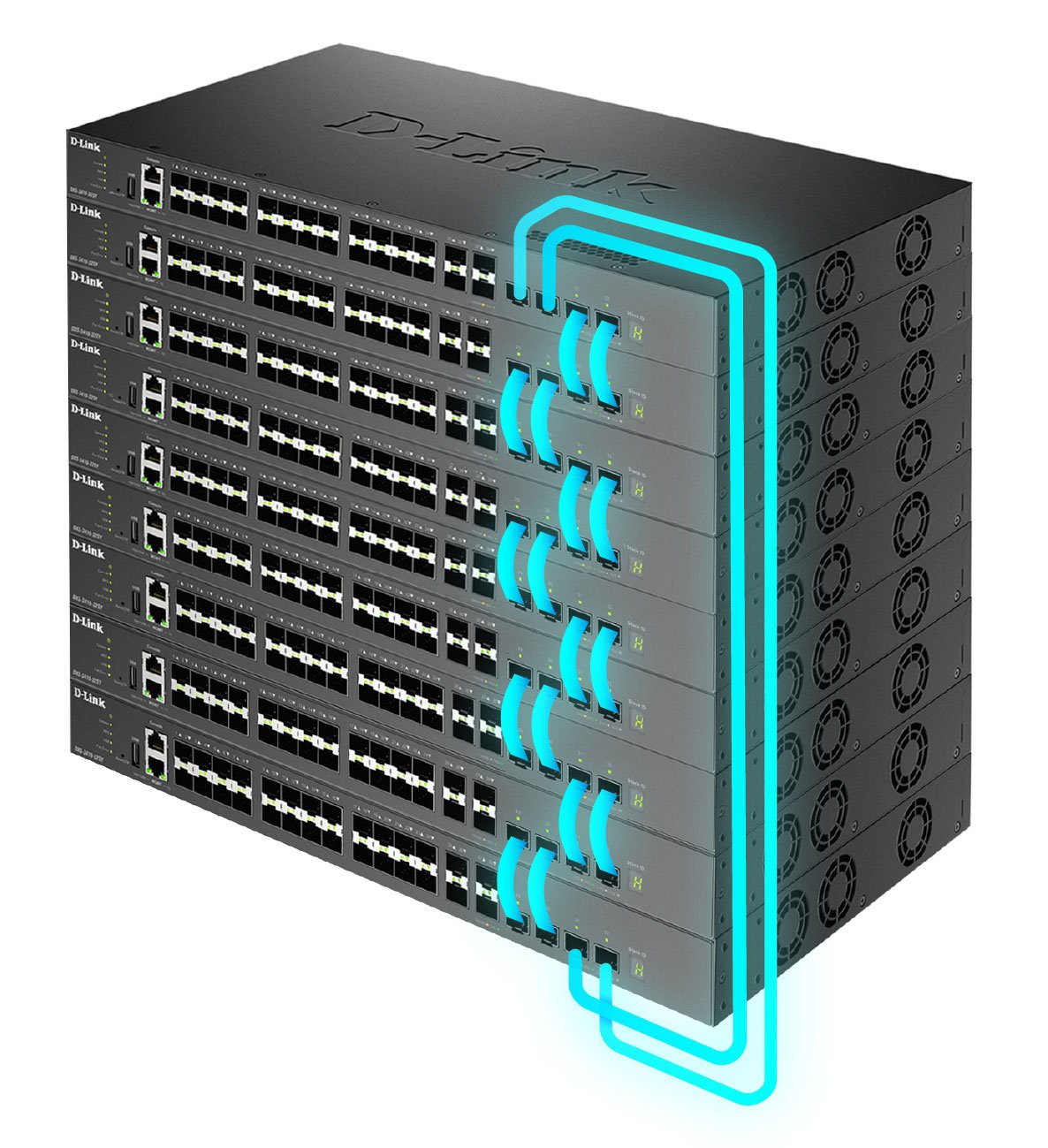 Switch Gestionable L3 D-Link Stackable Dxs-3410-32sy Switch Multigigabit L3 25g De 28 Puertos Sfp+ Y 4 Puertos 10/25g Sfp28