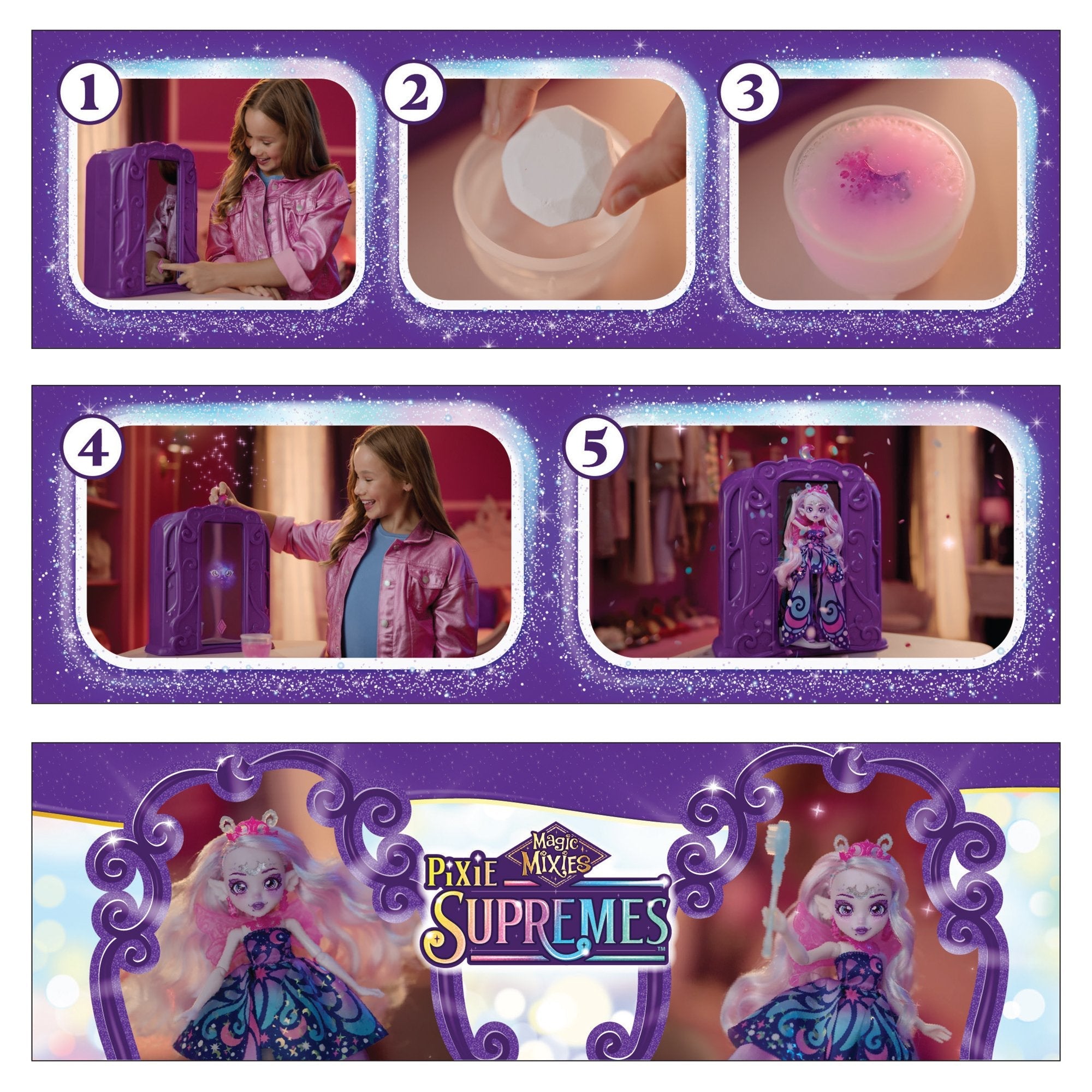 Moose Toys Ltd. Moose Magic Mixies Pixie Supremes (Zauberspiegel) 15711