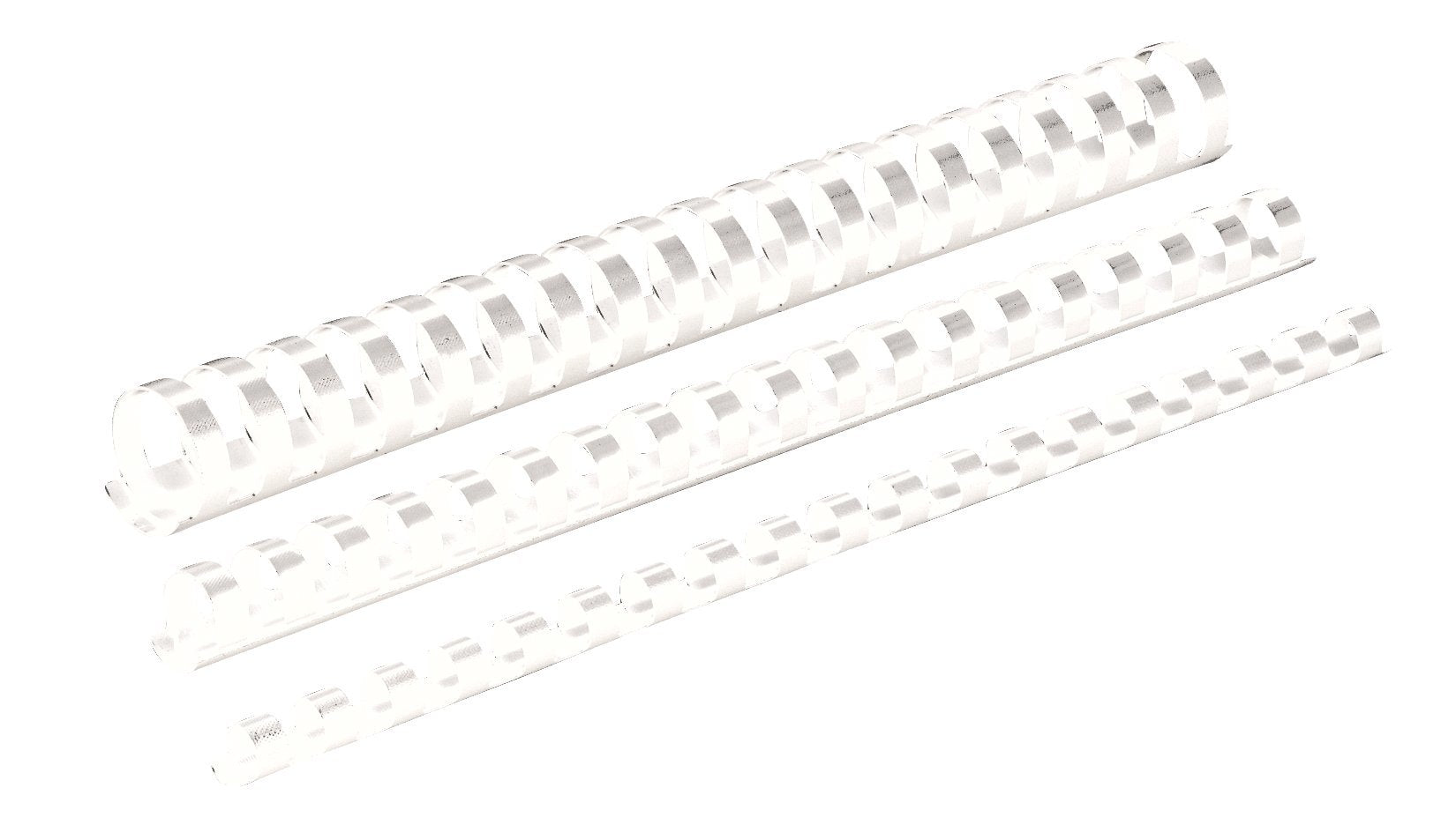 Fellowes Plastic Comb 16mm White A4 Retail 25pk