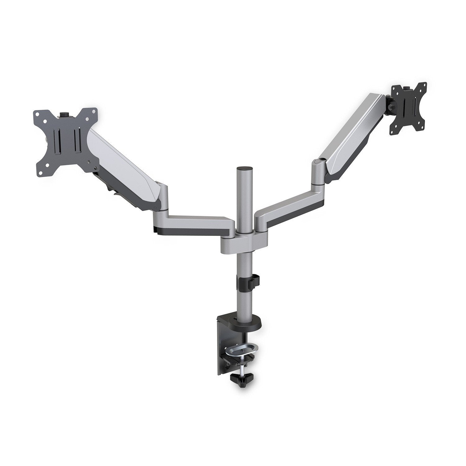V7 Soporte Para Monitores Con Ajuste Manual Doble
