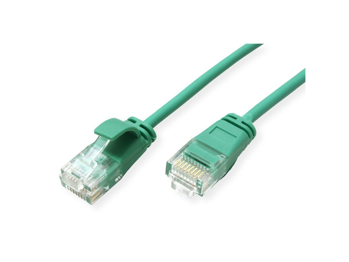 Roline Verde Utp Cable De Red Cat.6a (Class Ea), Lsoh, Slim, Grn, 1,5 M