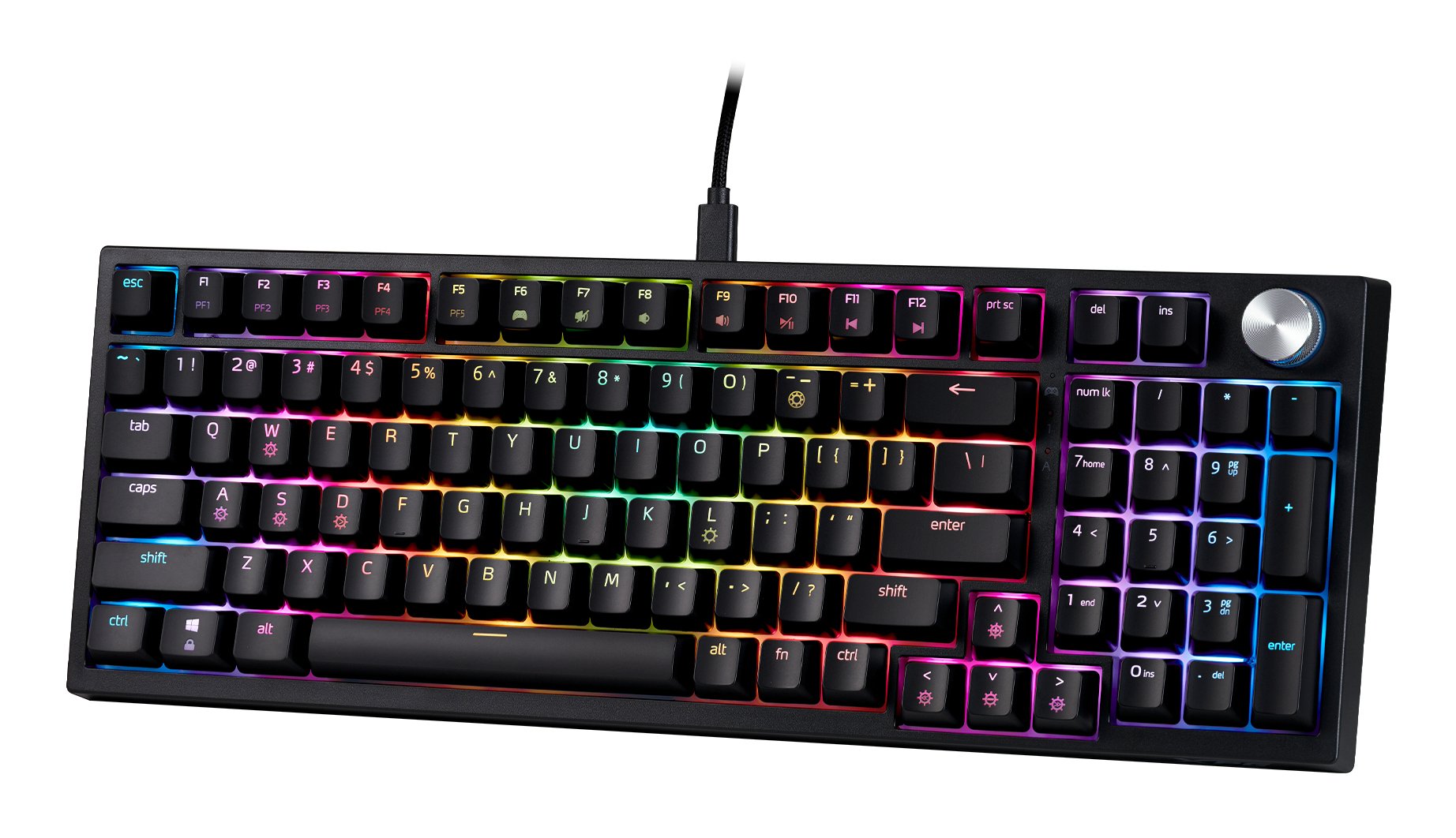 Gaming Teclado Xpg Sorcerer Us Layout Negro Retail