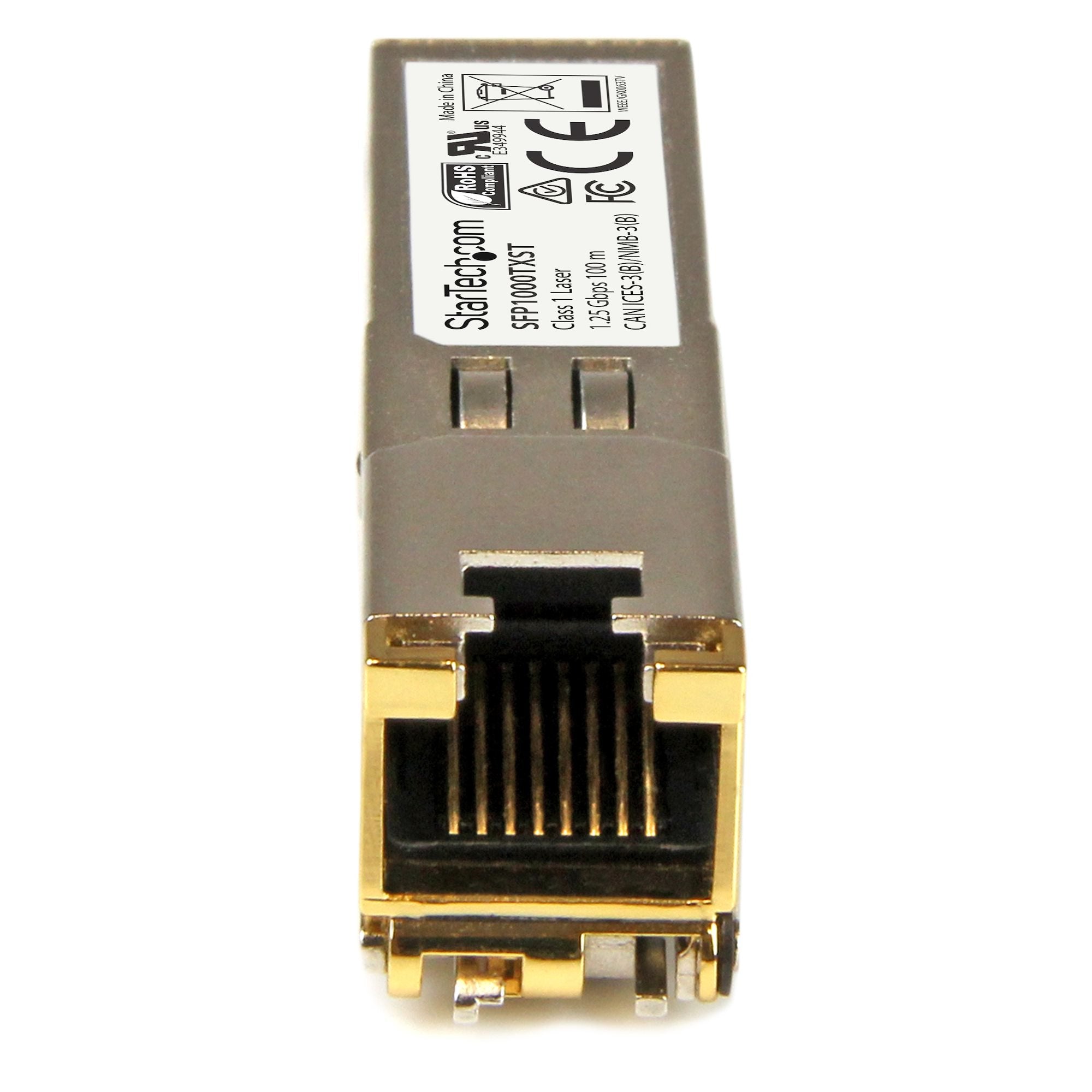 Startech.Com Módulo Transceiver Sfp Que Cumple Con Msa - 1000base-Tx