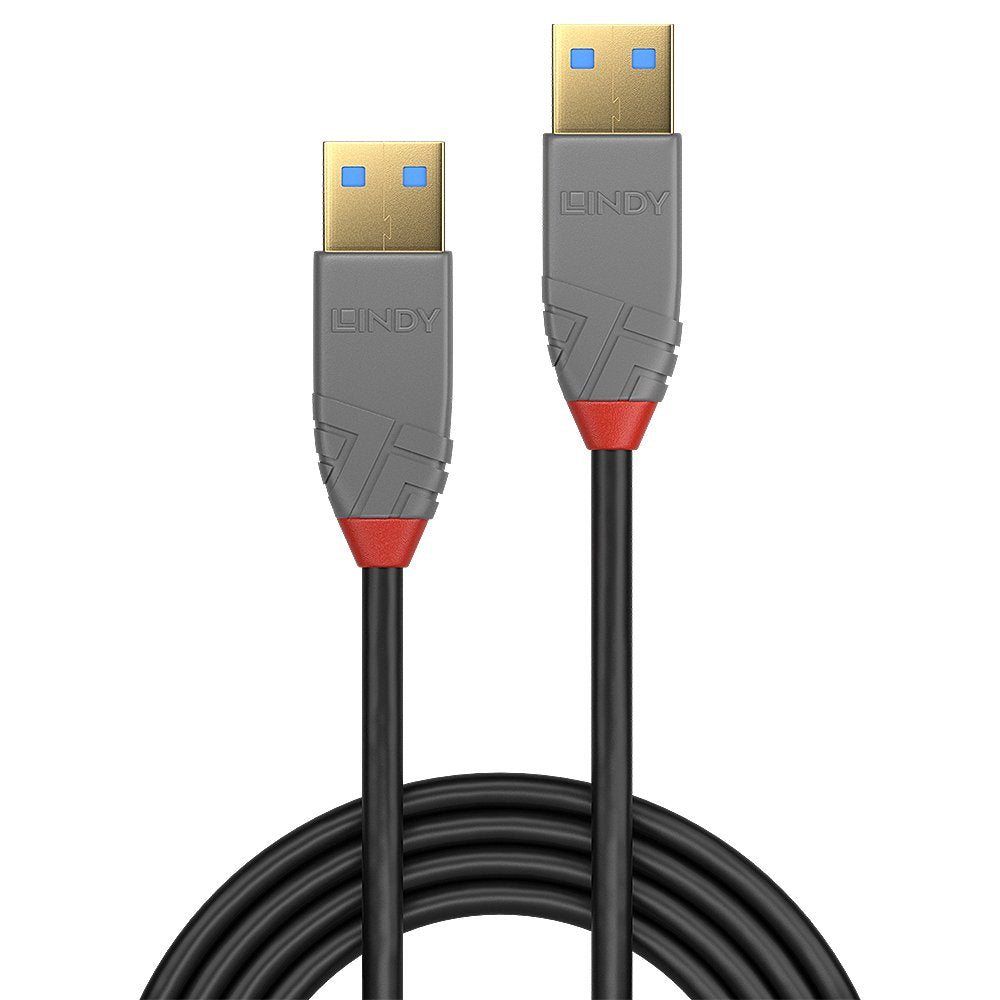 Lindy Usb 3.0 Cable Typ A/A Anthra Line M/M 5m