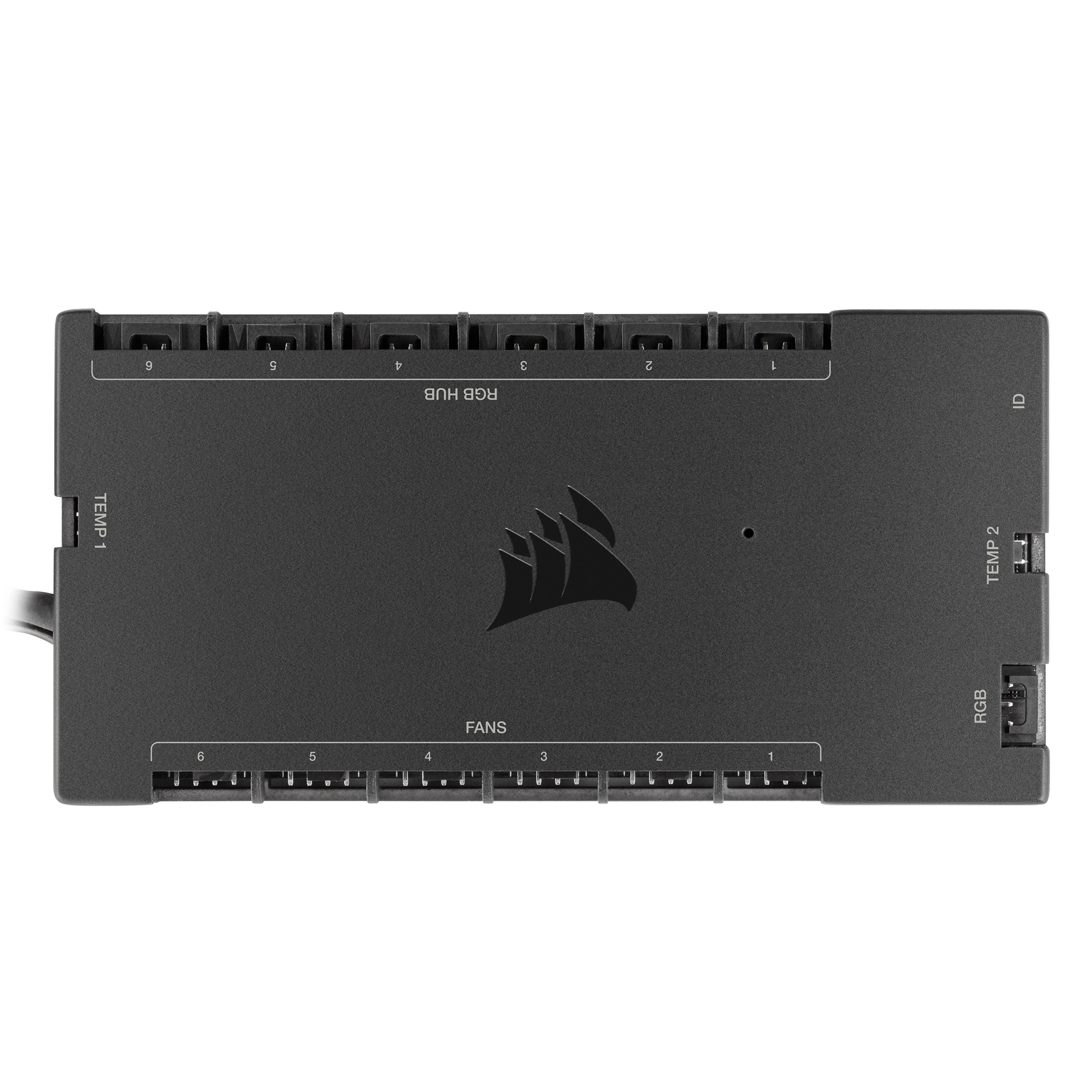 Corsair Icue Commander Core Xt Controlador De Velocidad De Ventilador 6 Canales Negro
