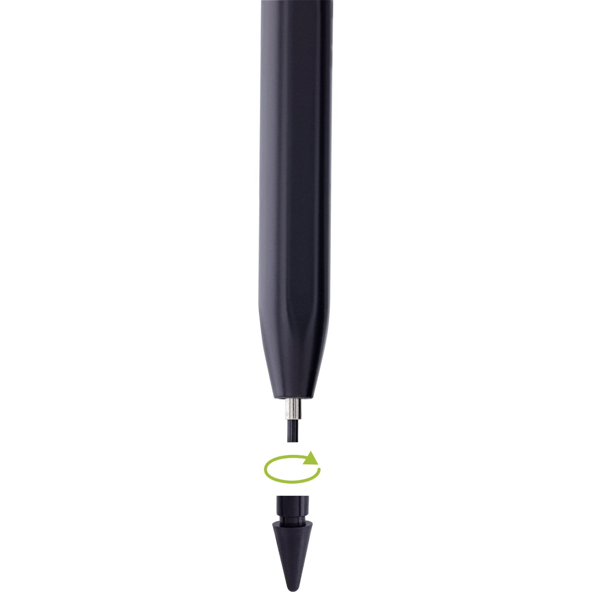 Inline Stylus - Tabletstift Para Apple Ipads - Con Batería - Usb-C - Negro