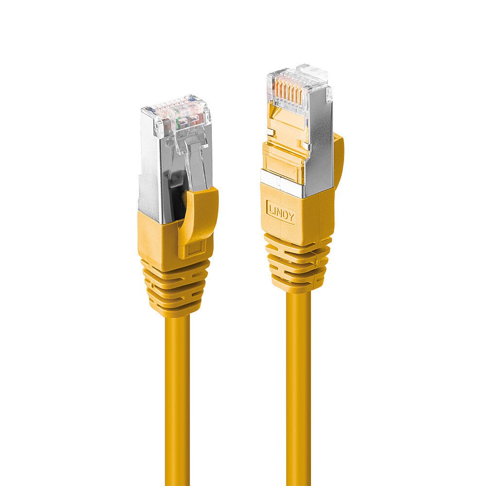Cable Lindy De Red Cat6 S Ftp Lszh Amarillo 1.00m