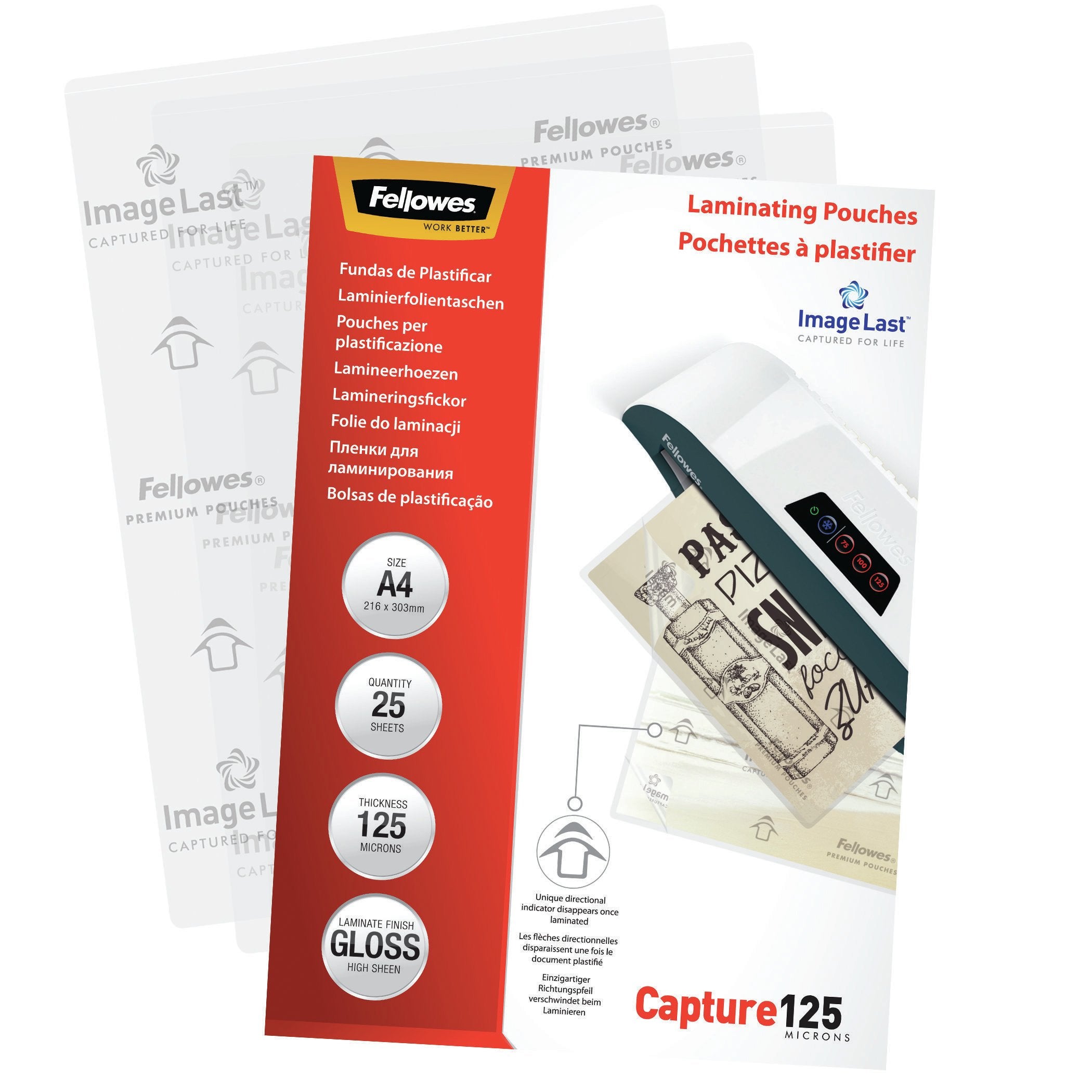 EAN 0077511539633 - Fellowes 5396301 plastificador 25 pieza(s) imagen 4