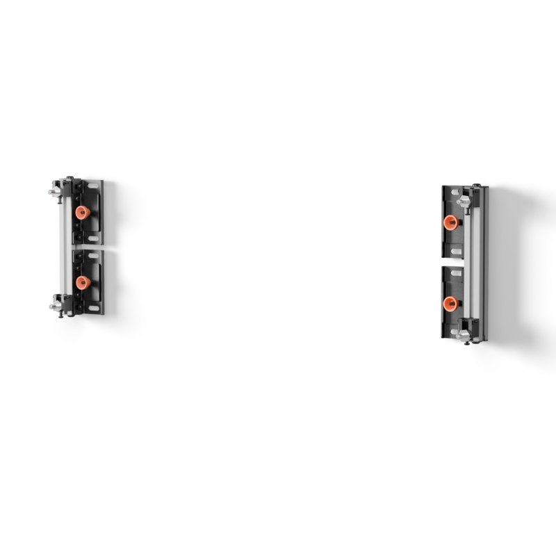 Edbak Uls1250 Universa Lled System For 1 Cabinet 250mm, Black