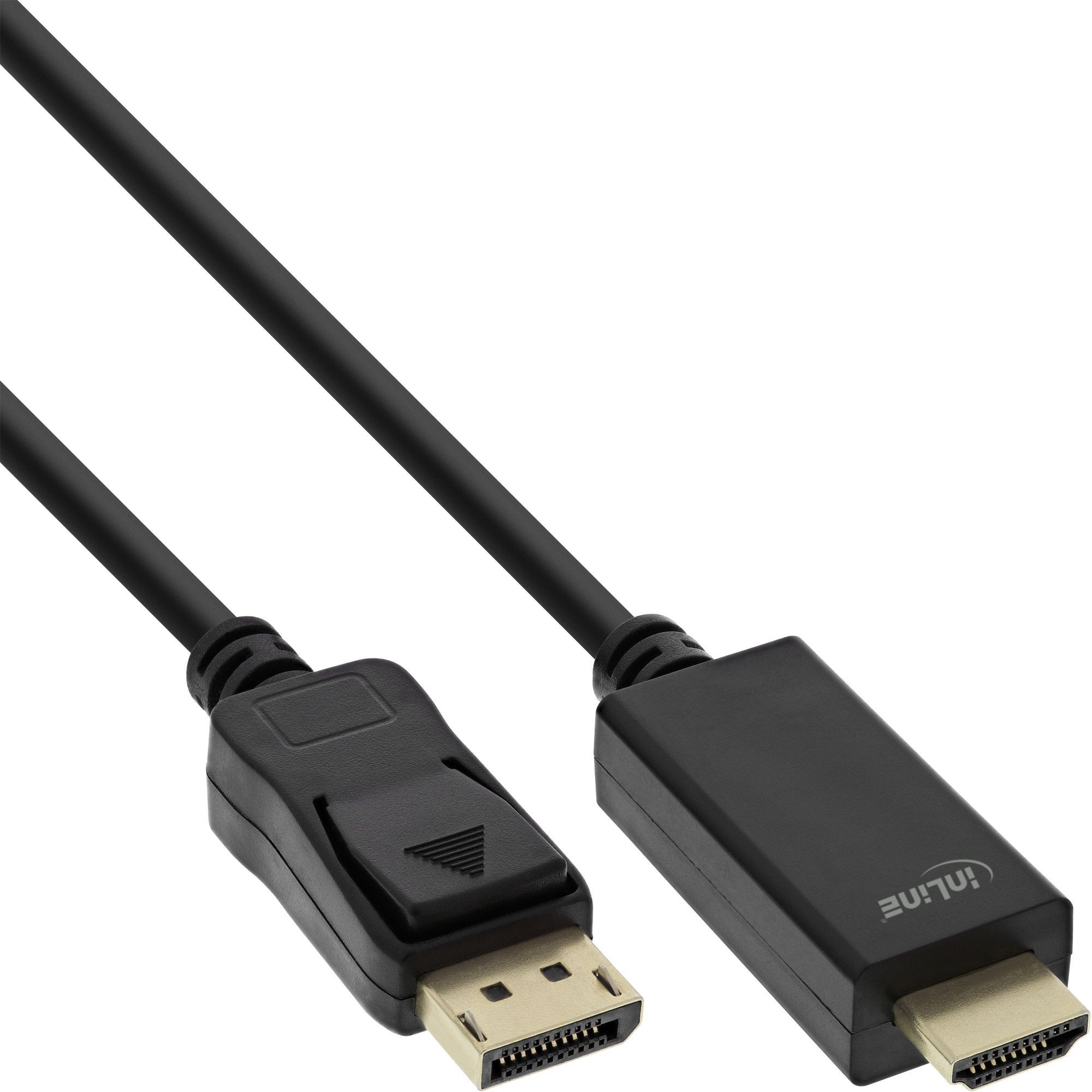 Cable Inline Displayport A Hdmi, 4k/60hz, Negro, 2m