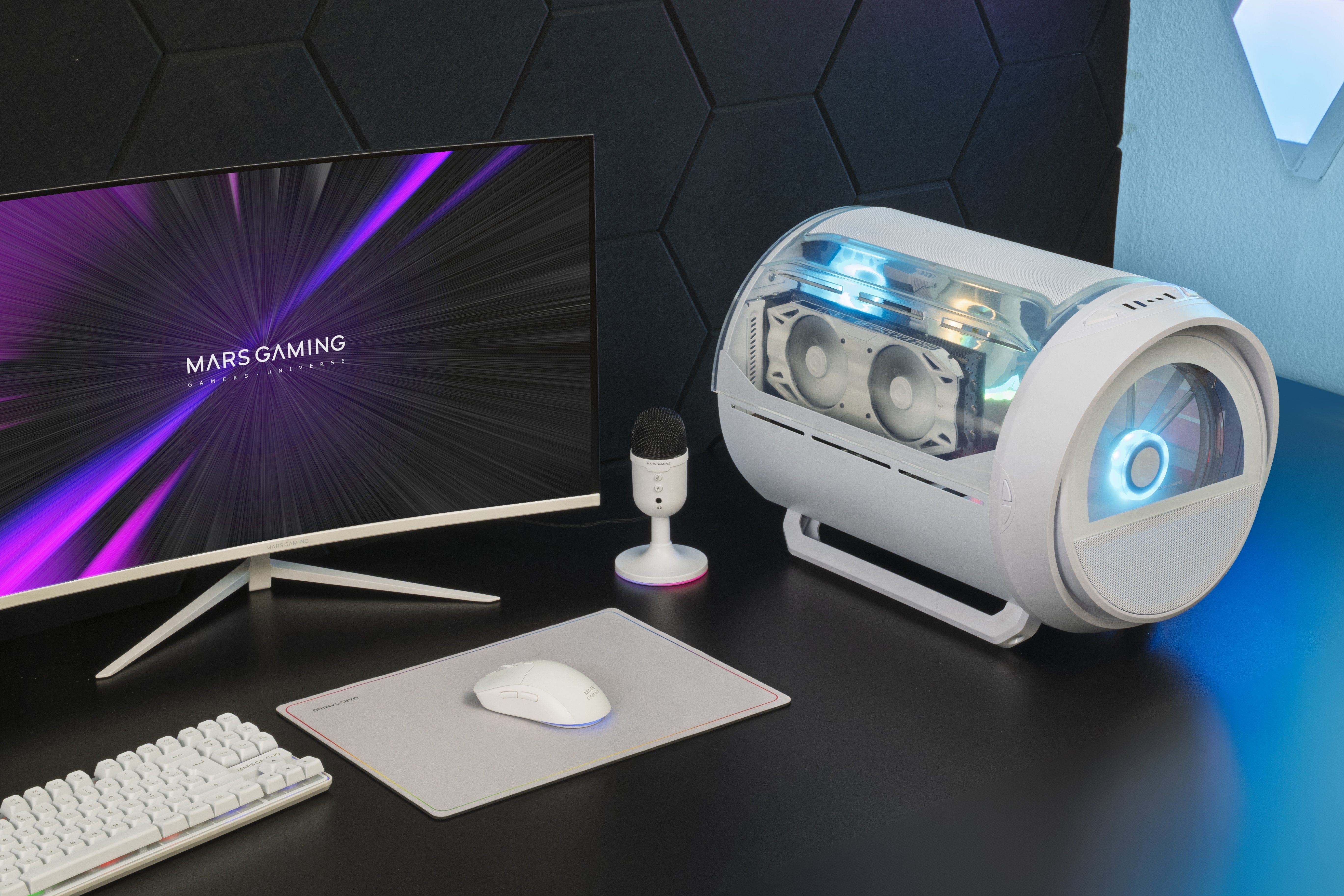 EAN 8435693111580 - Mars Gaming MC-CYLONW Mini Tower Blanco imagen 14