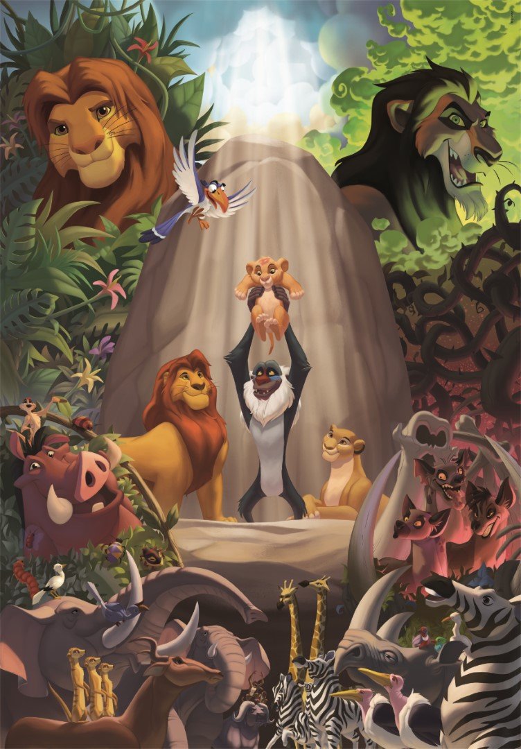 Puzzle El Rey Leon Disney Disney 1000pzs
