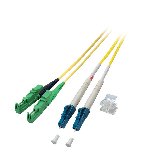 Efb R&M Duplex Cable De Red E2000 Apc-Lc Os2 7,5m 3mm Gelb G657a1 Grade C