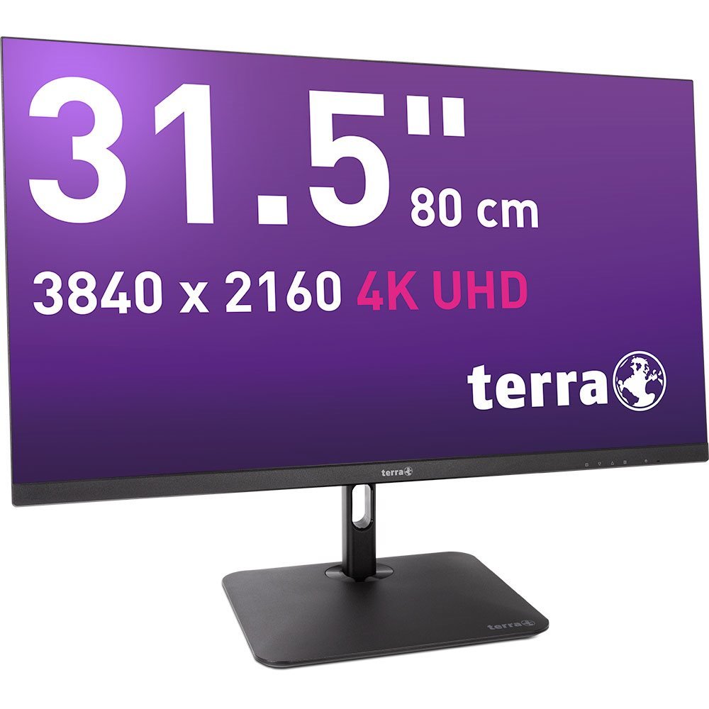 Monitor Terra 3030234 (31.5") 3840 X 2160 Pixeles 4k Ultra Hd Lcd Negro