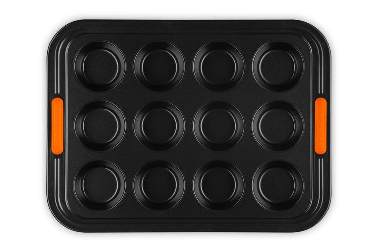 Le Creuset Muffin Tin Carbon Steel Non-Stick Nonstick 12pcs (46058000010000)