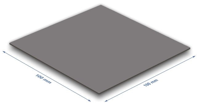 Delock Wärmeleitpad 100 X 100 X 1 Mm Para M.2 Module 3,2 W/Mk - Low Oil Bleeding