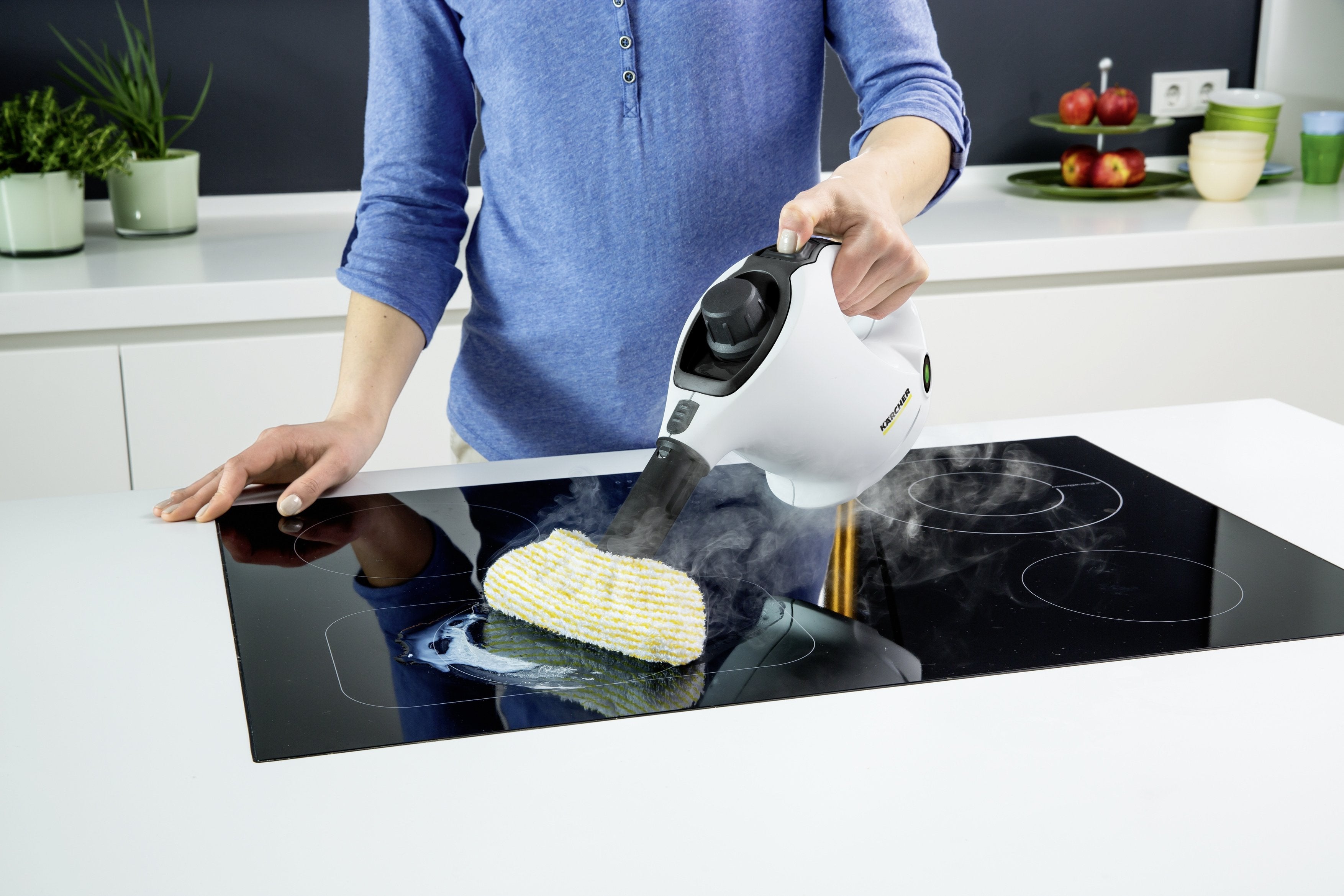 Kärcher 1.516-401.0, Limpiador De Vapor Blanco/Negro